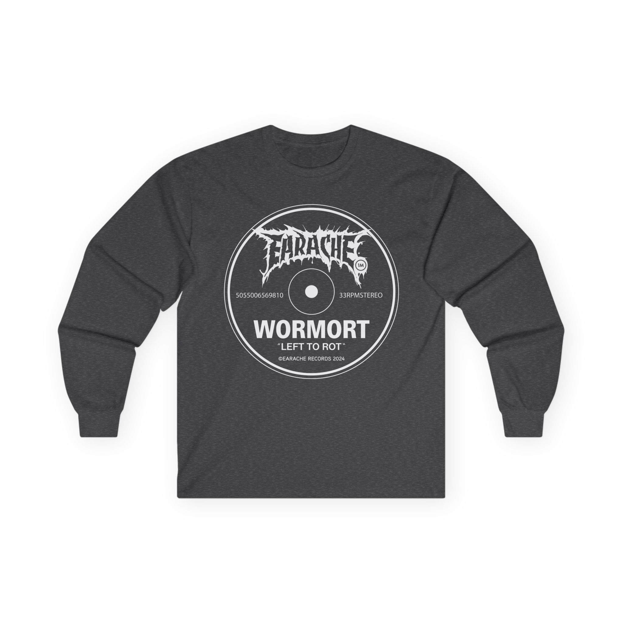 Wormrot Left to Rot Label Unisex Ultra Cotton Long Sleeve Tee