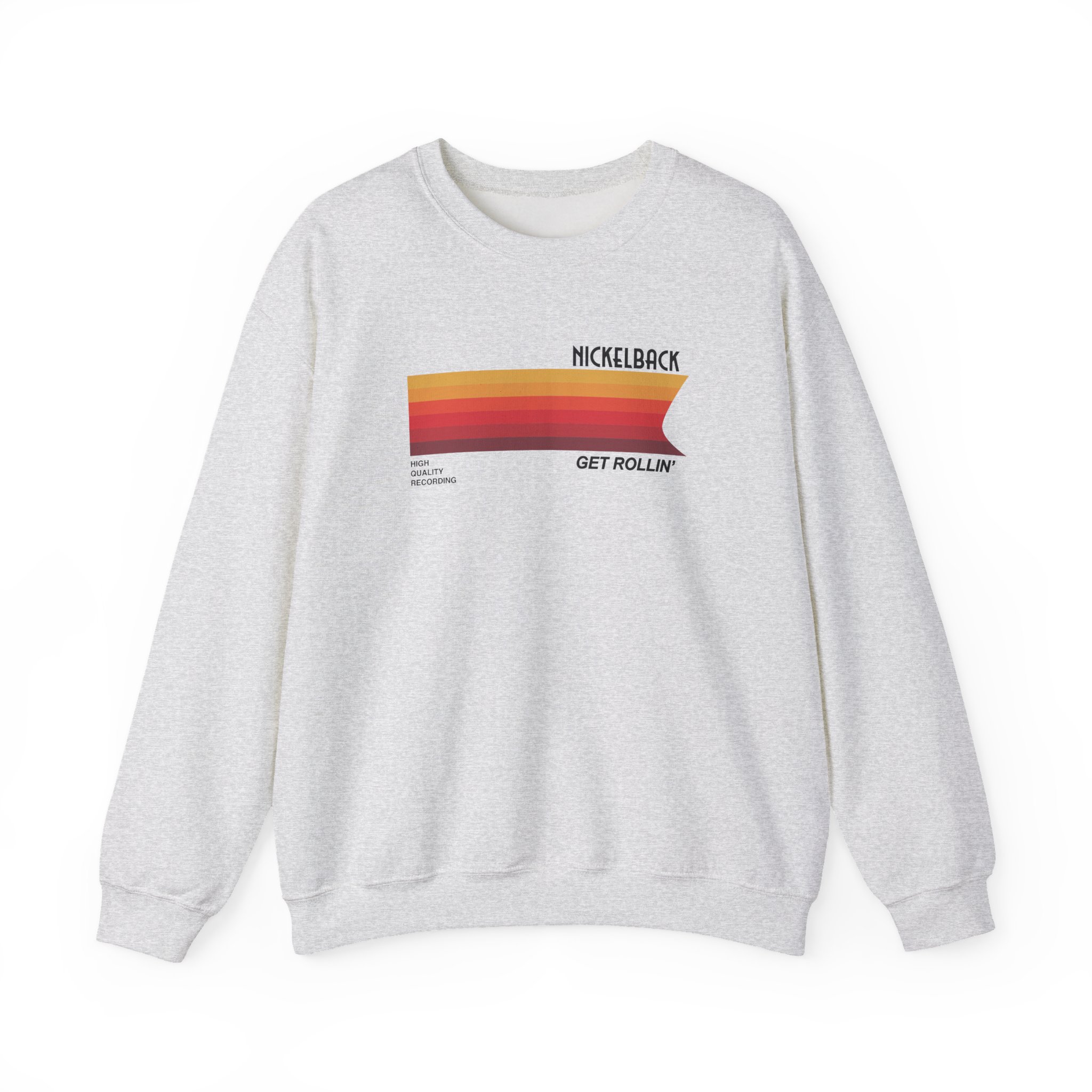 Nickelback Vhs Vintage Unisex Heavy Blendâ„¢ Crewneck Sweatshirt