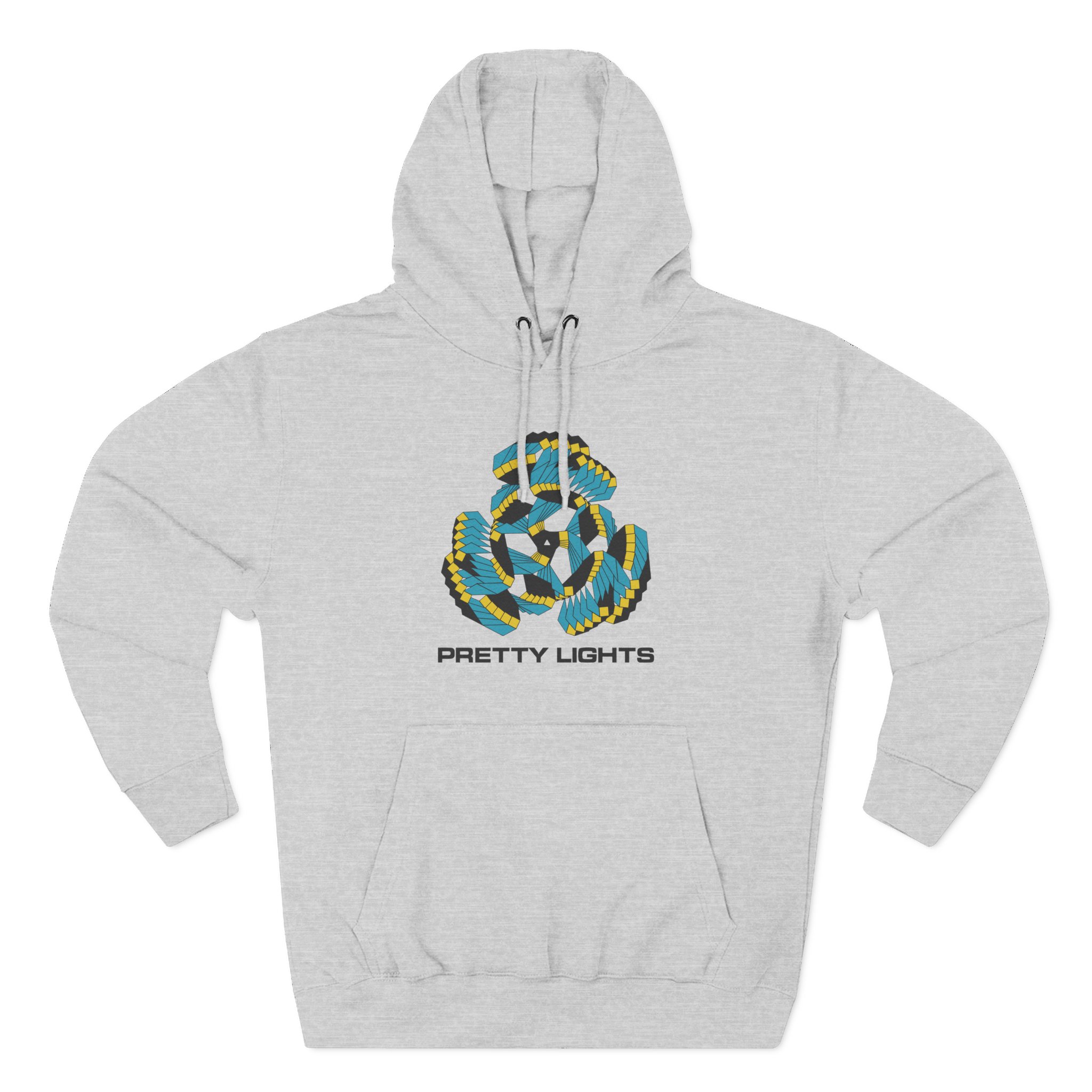 Pretty Lights Swirl Three-Panel Fleece Hoodie