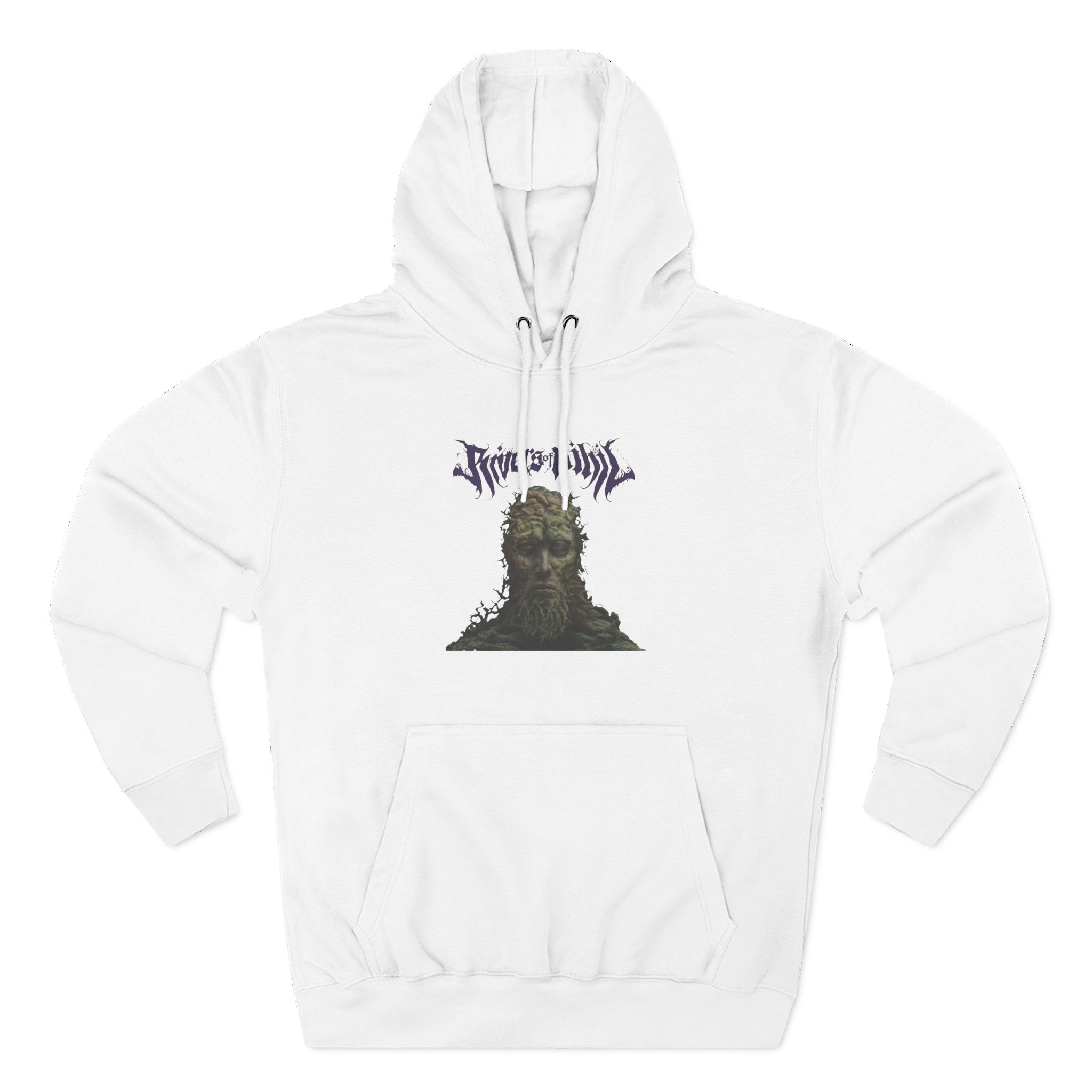 Rivers of Nihil Where Owls Know My Name Three-Panel Fleece Hoodie