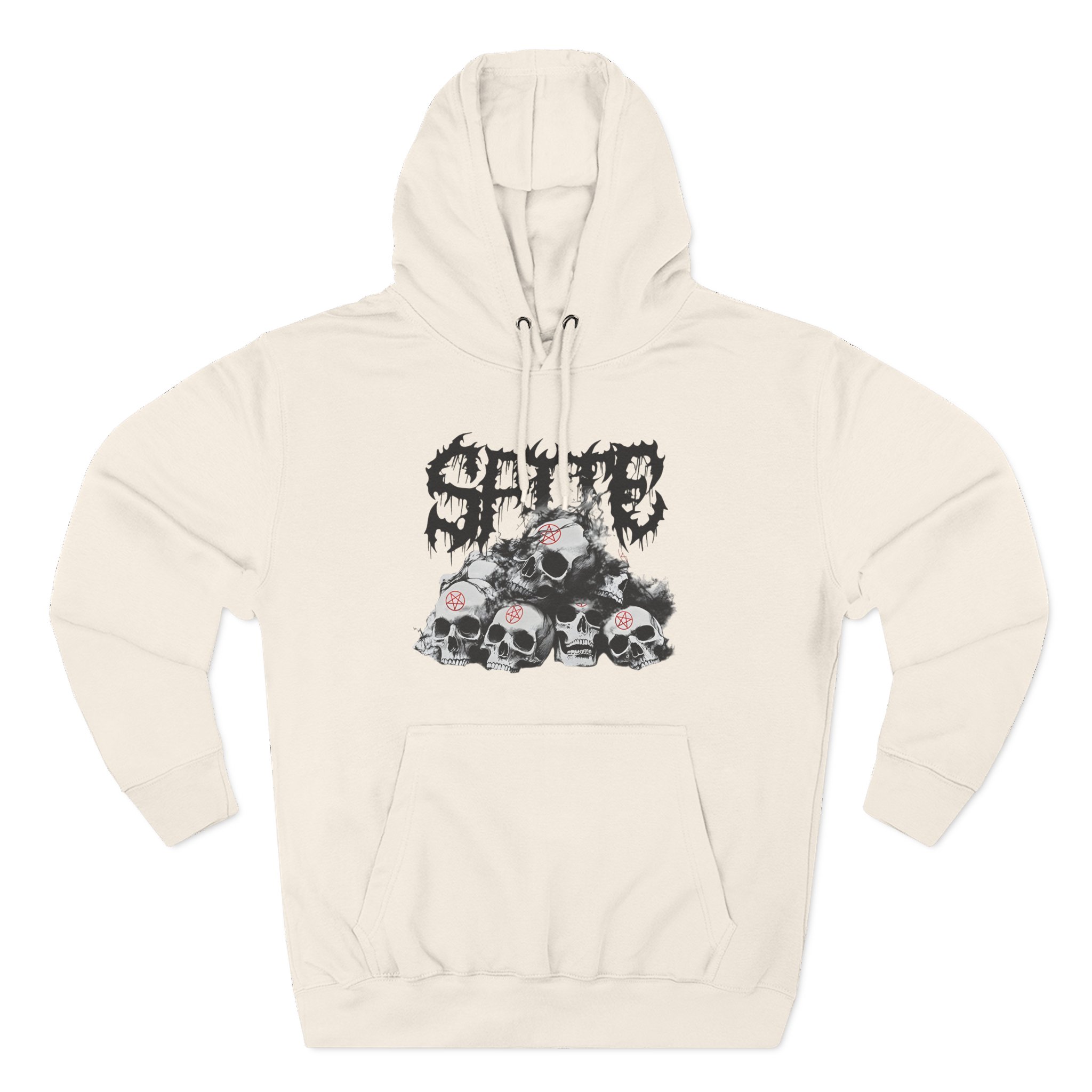 Spite Catacombs Three-Panel Fleece Hoodie