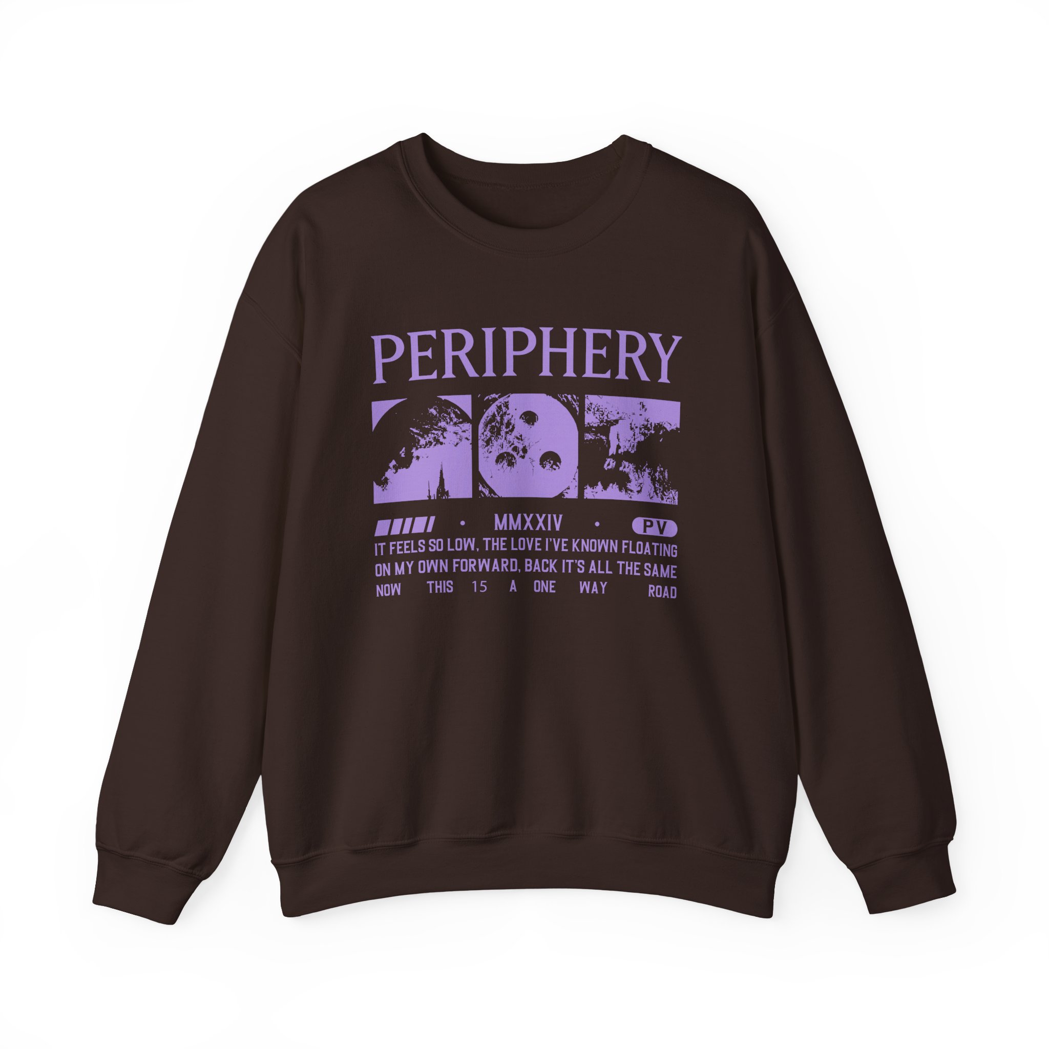 Periphery Album Collage Long Unisex Heavy Blendâ„¢ Crewneck Sweatshirt