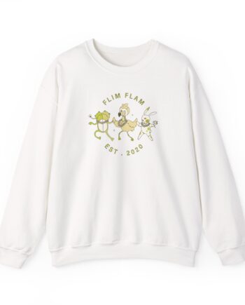 Flamingo Flim Flam Est. 2020 Unisex Heavy Blend™ Crewneck Sweatshirt