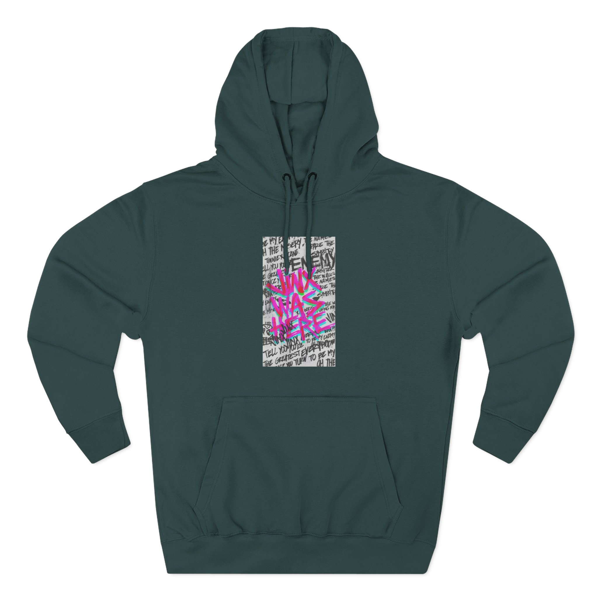 Jinx Three-Panel Fleece Hoodie