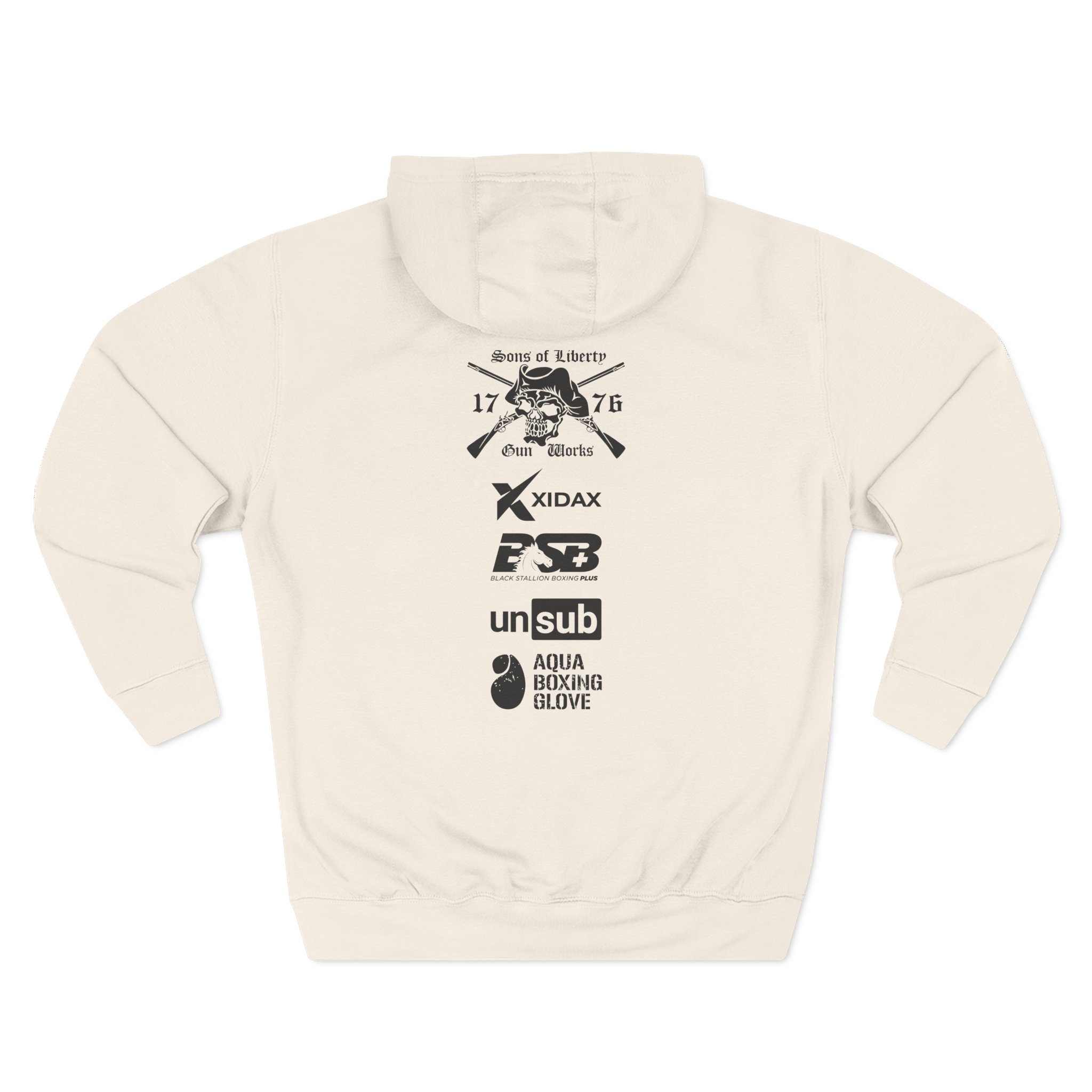 Brandon Herrera Ak Crew Three-Panel Fleece Hoodie