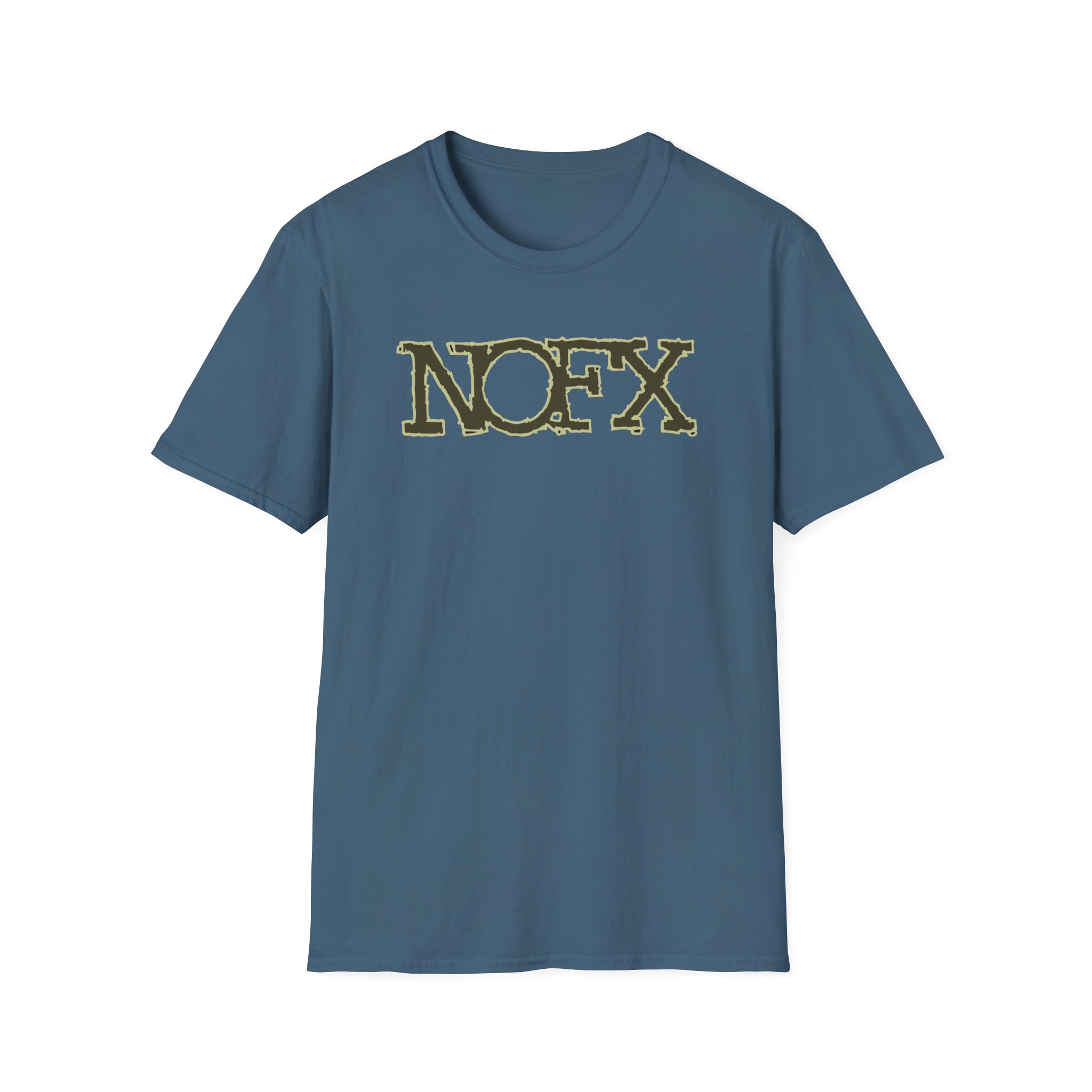 Nofx Dropping Bombs Unisex Softstyle T-Shirt