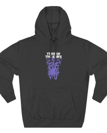 Year of the Knife Three-Panel Fleece Hoodie