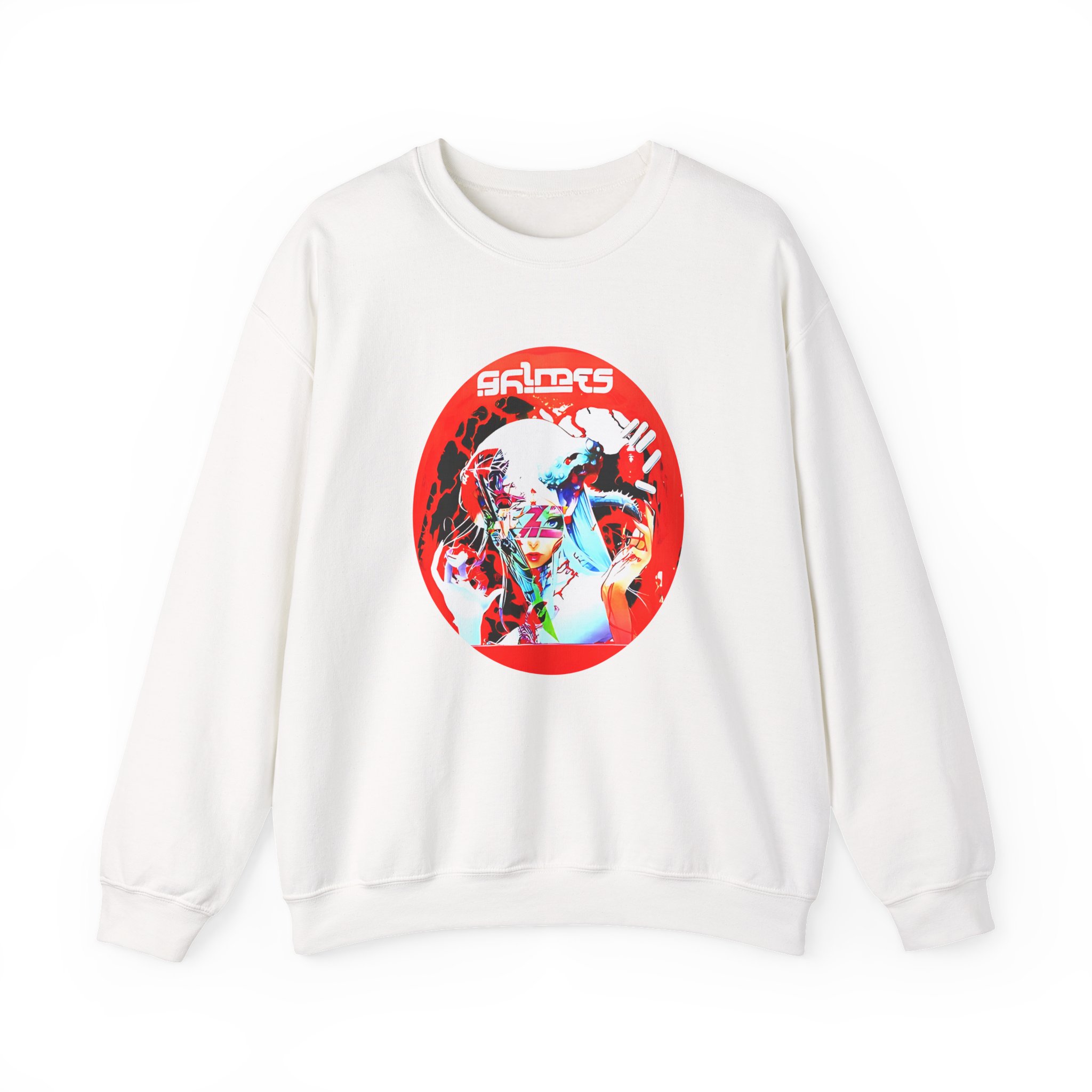Grimes Unisex Heavy Blend Crewneck Sweatshirt