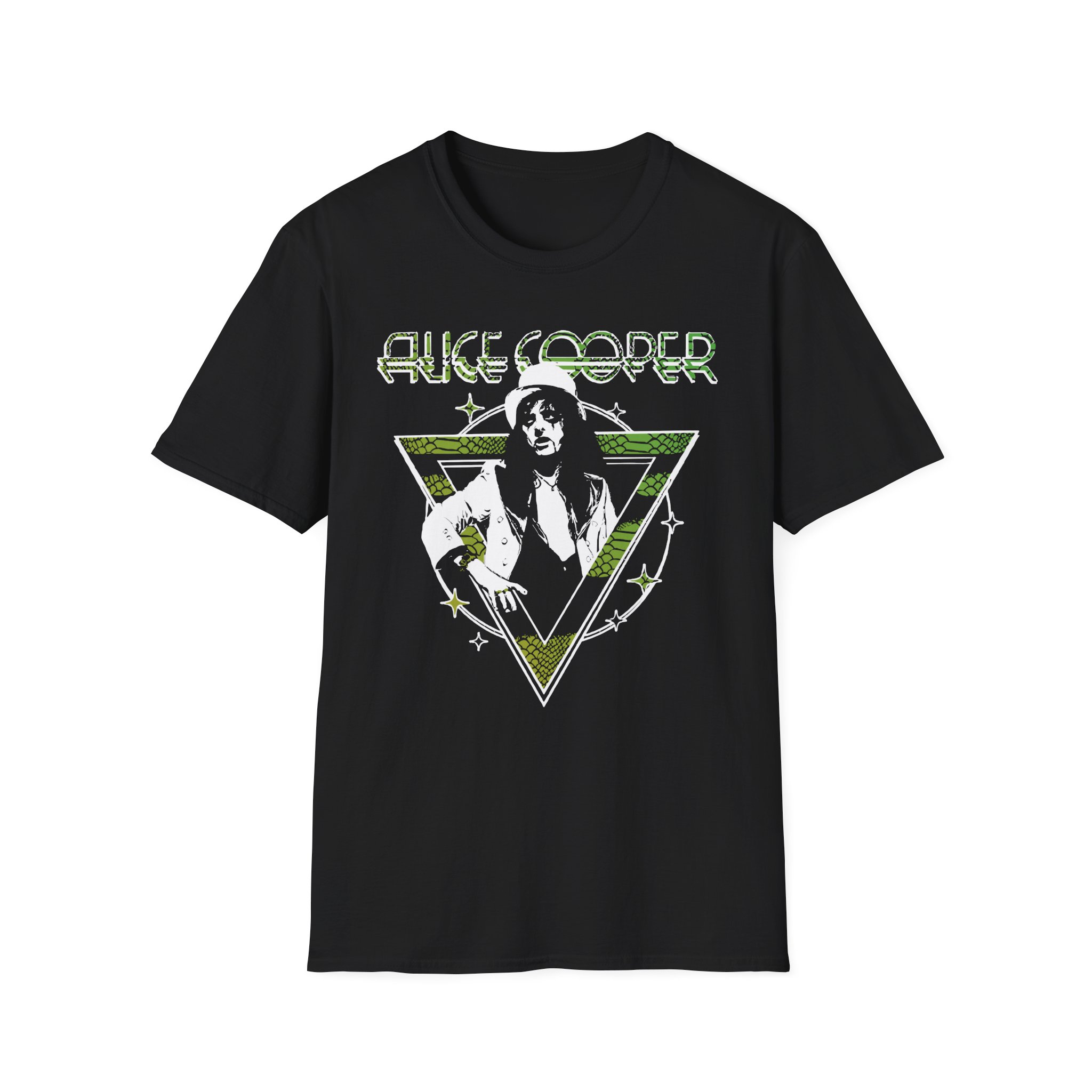 Alice Cooper Welcome to My Nightmare 50th Anniversary Top Hat Unisex Softstyle T-Shirt