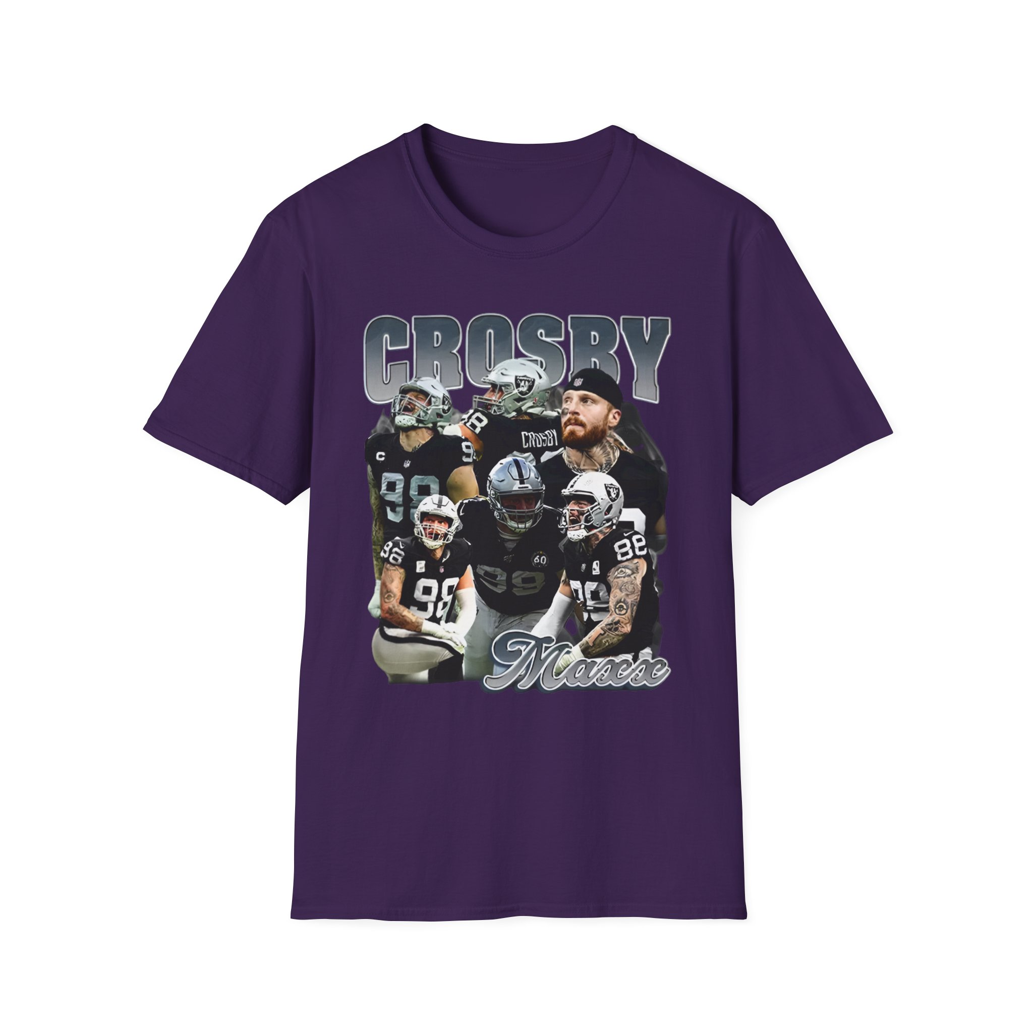 Maxx Crosby COLLAGE Unisex Softstyle T-Shirt