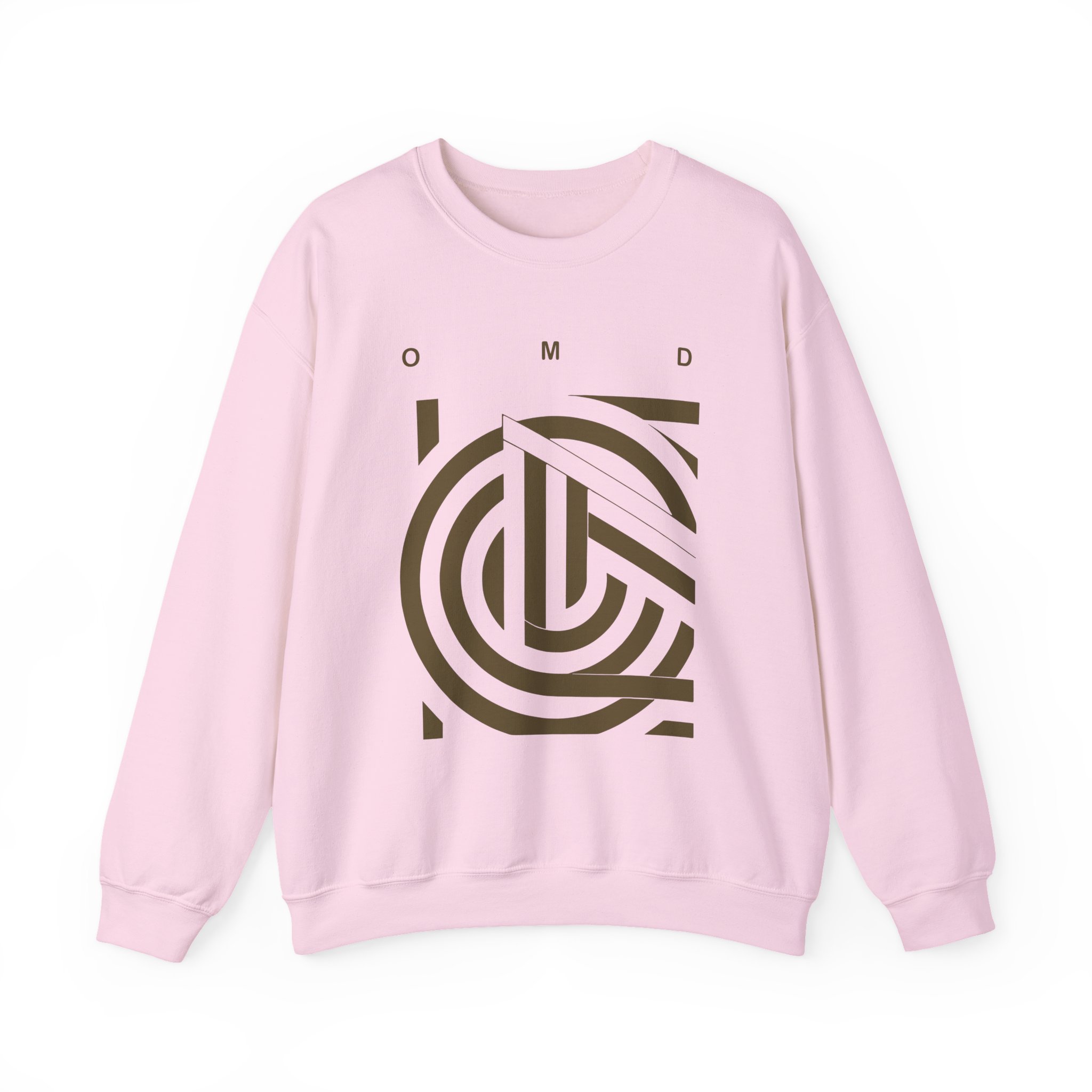 Omd Souvenir Bronze Lines Unisex Heavy Blendâ„¢ Crewneck Sweatshirt