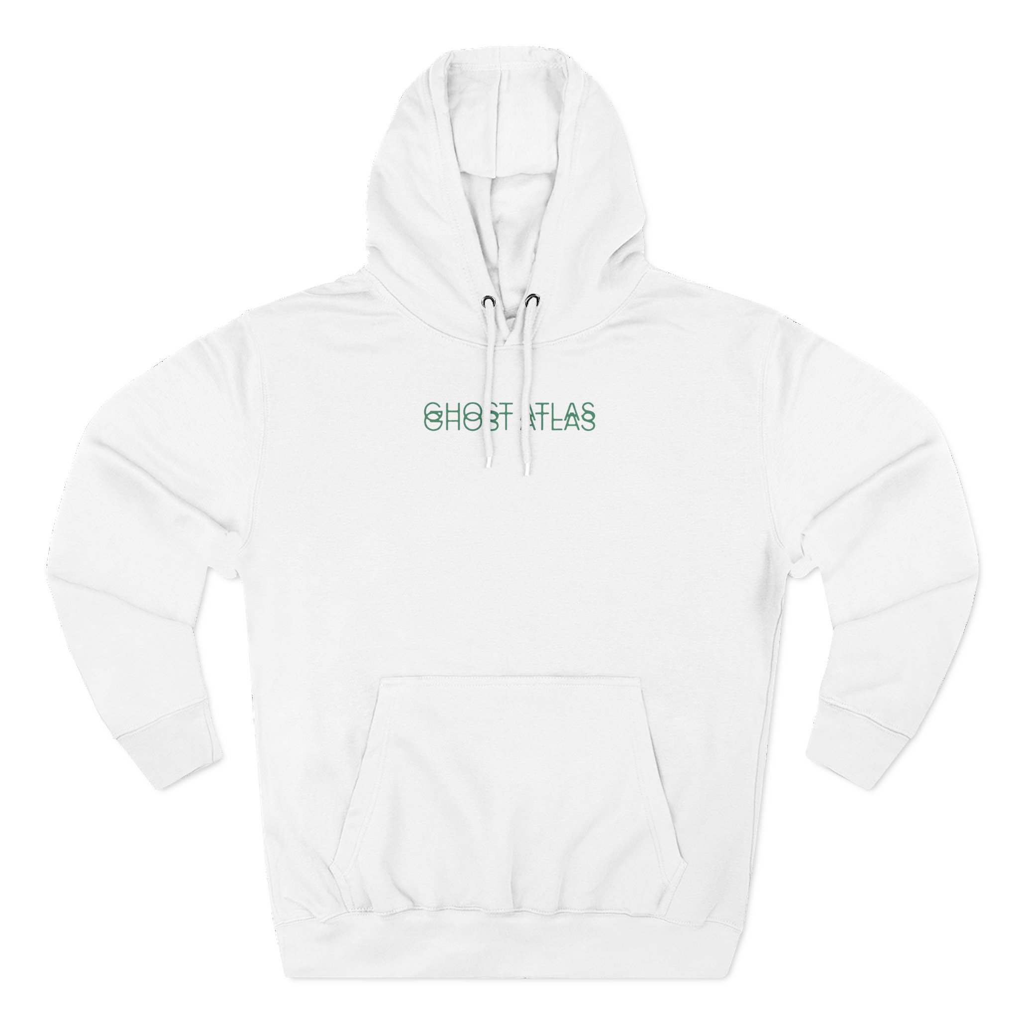 Ghost Atlas Flowers Three-Panel Fleece Hoodie