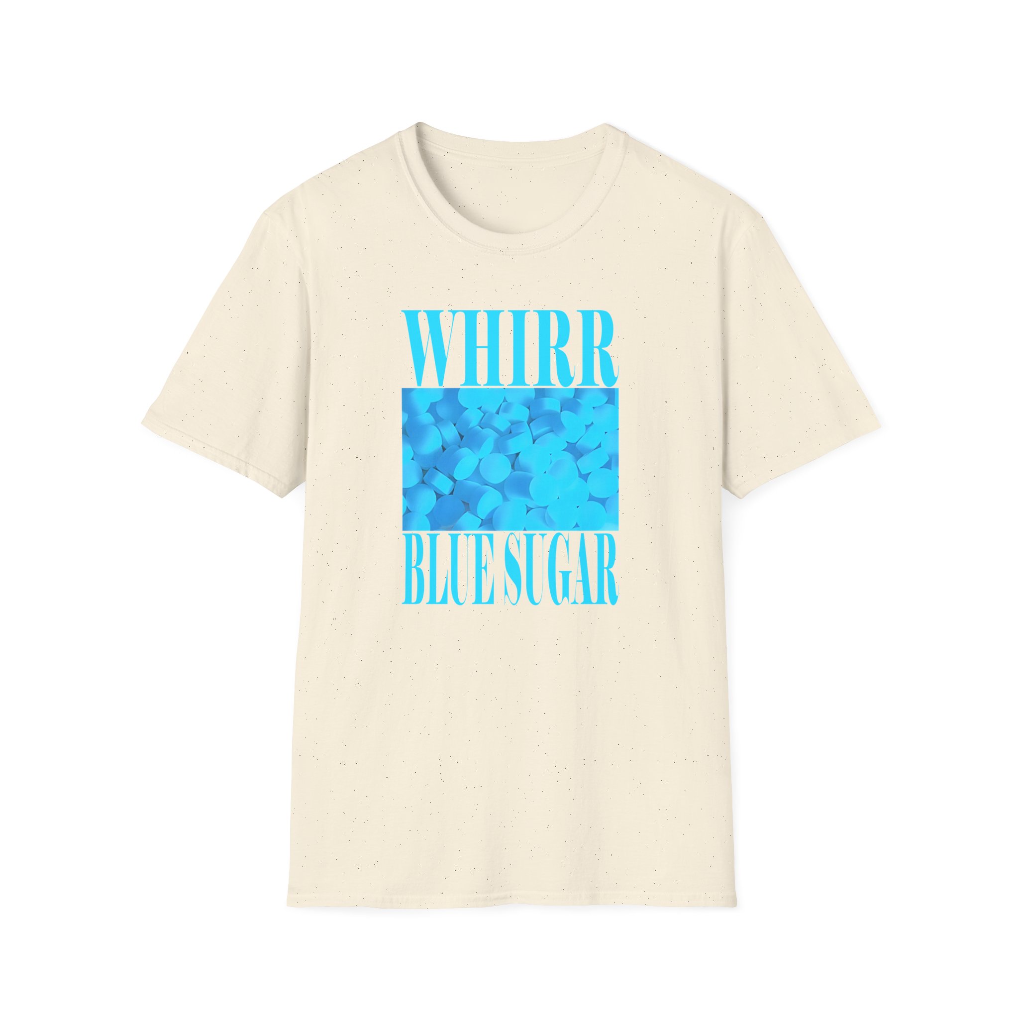 Whirr Blue Sugar Unisex Softstyle T-Shirt