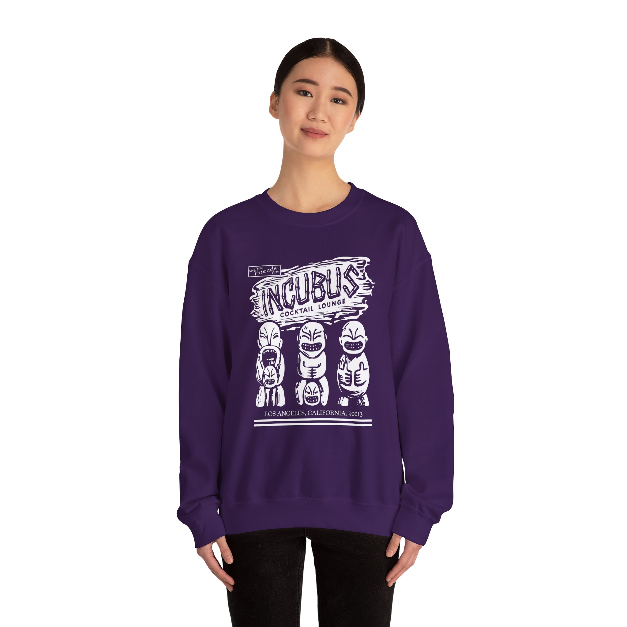 Incubus Cocktail Lounge Unisex Heavy Blendâ„¢ Crewneck Sweatshirt