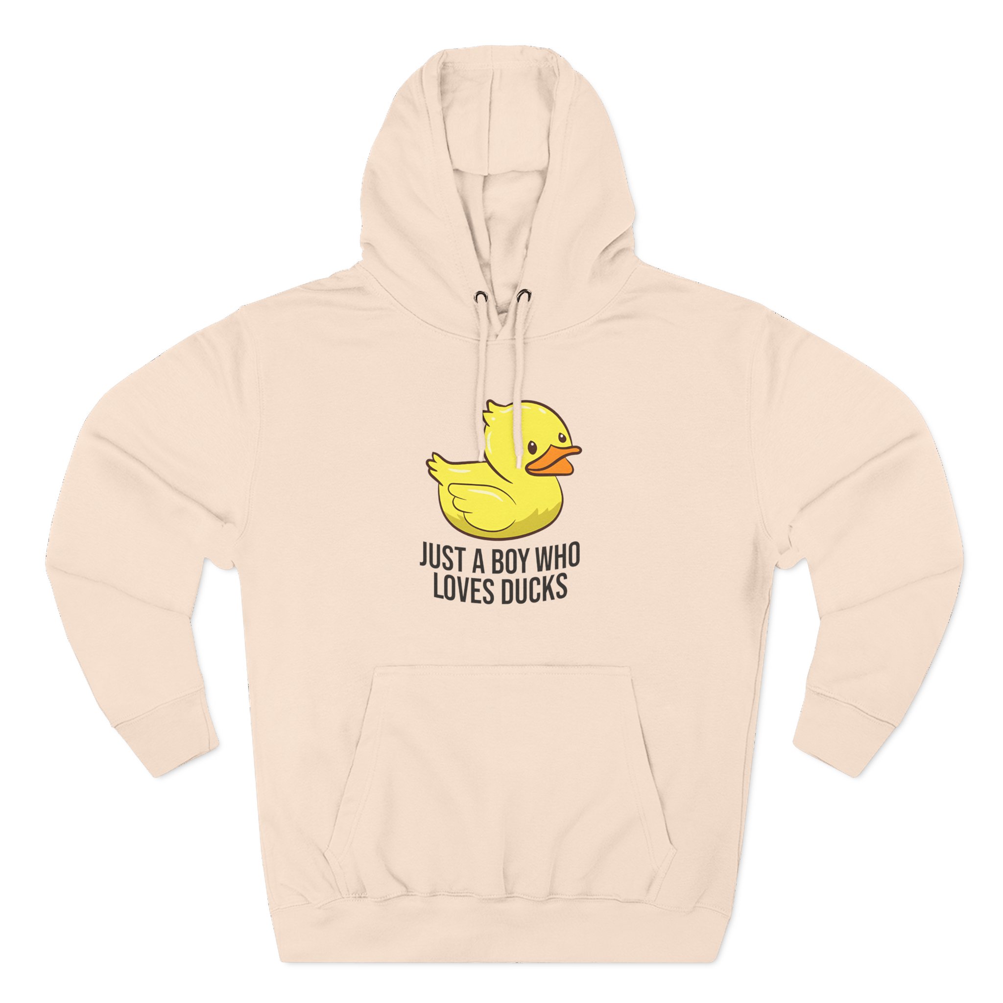 Duckboy Three-Panel Fleece Hoodie
