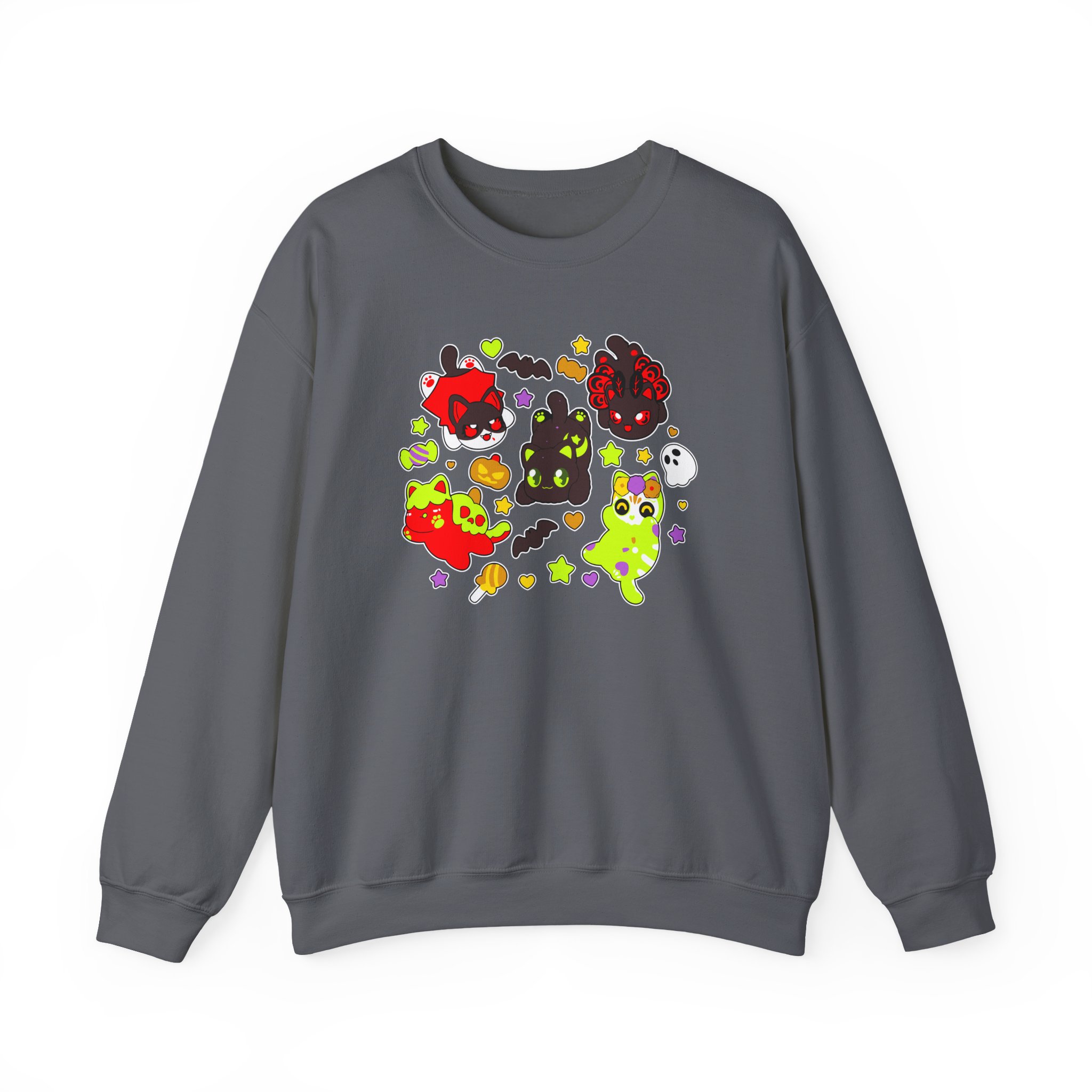 Aphmau Halloween Unisex Heavy Blendâ„¢ Crewneck Sweatshirt