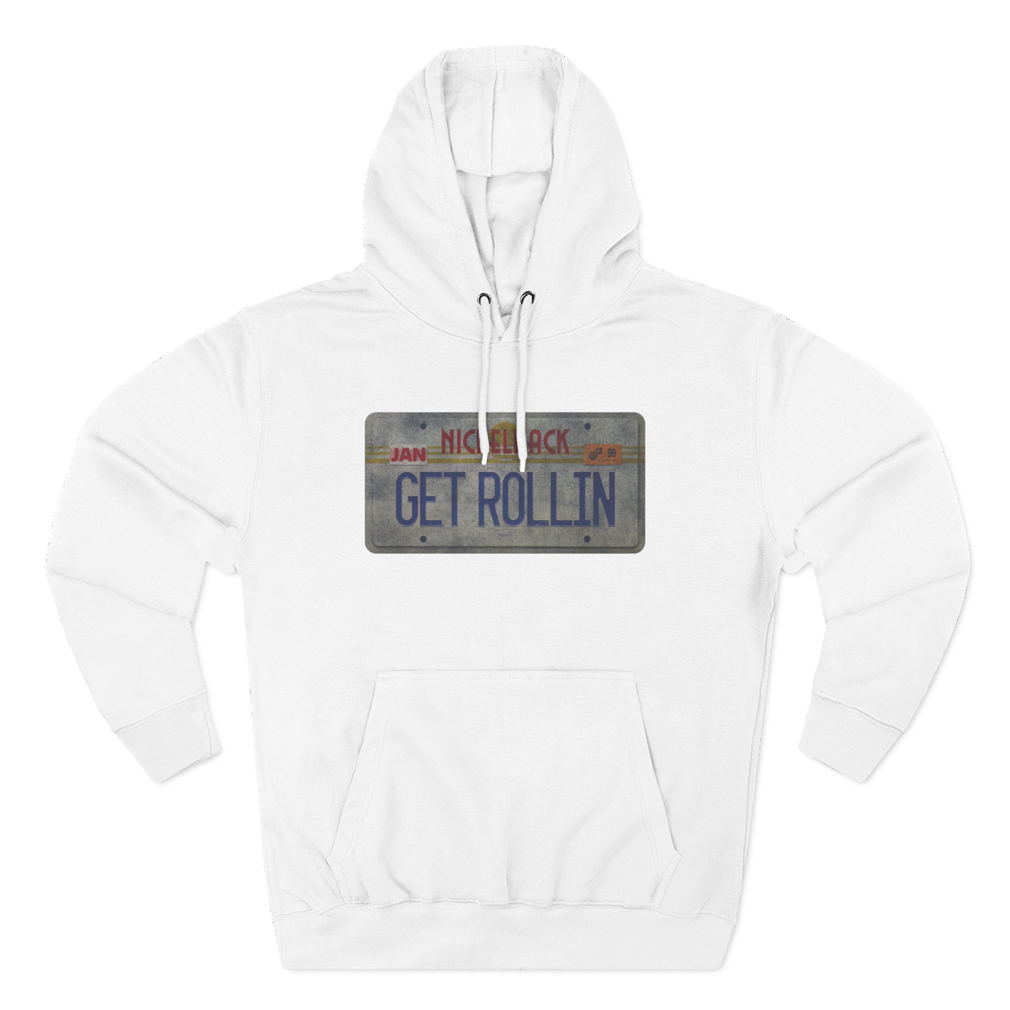 Nickelback Get Rollin Three-Panel Fleece Hoodie