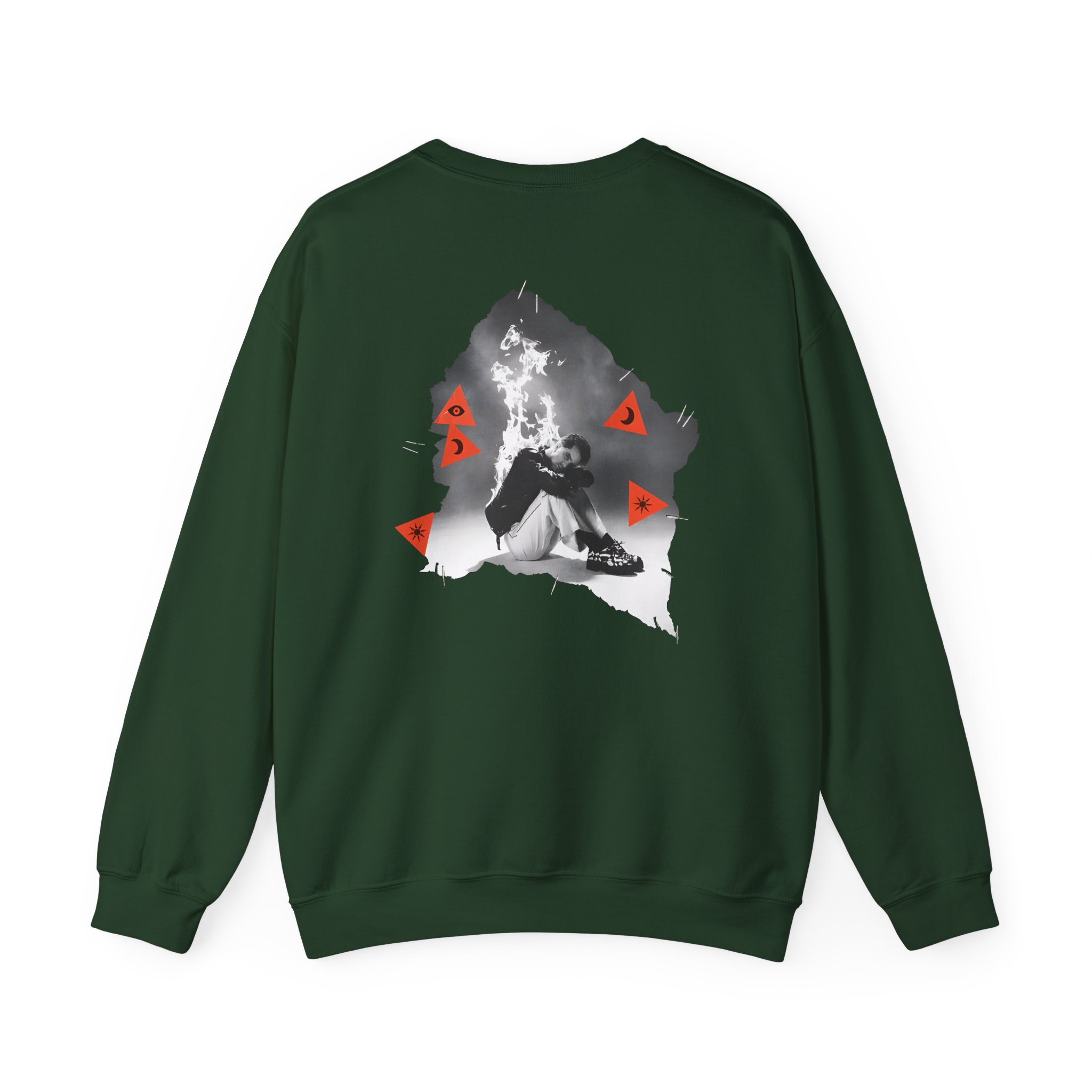Panic at the Disco Eu/uk Tour Unisex Heavy Blendâ„¢ Crewneck Sweatshirt