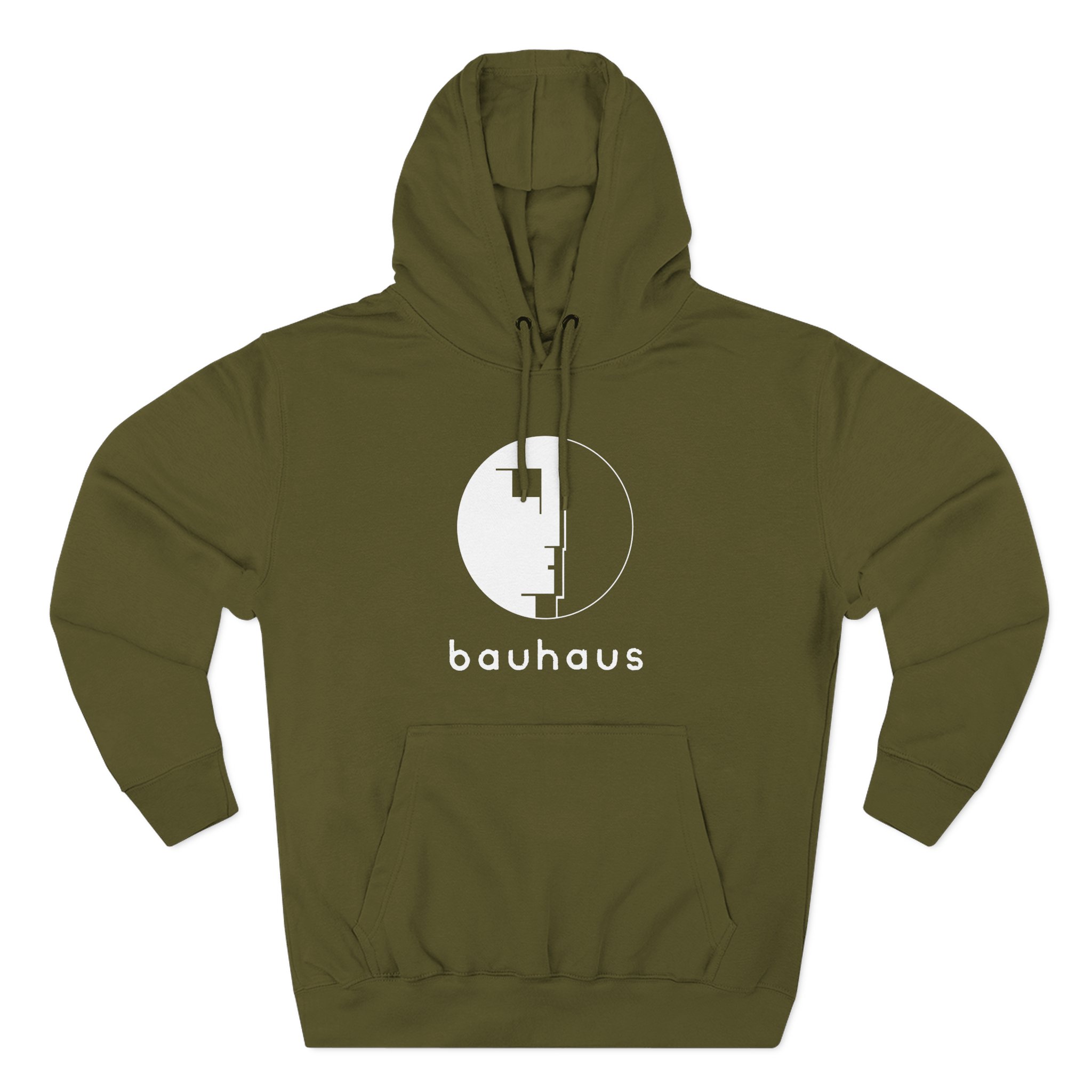 Bauhaus Three-Panel Fleece Hoodie