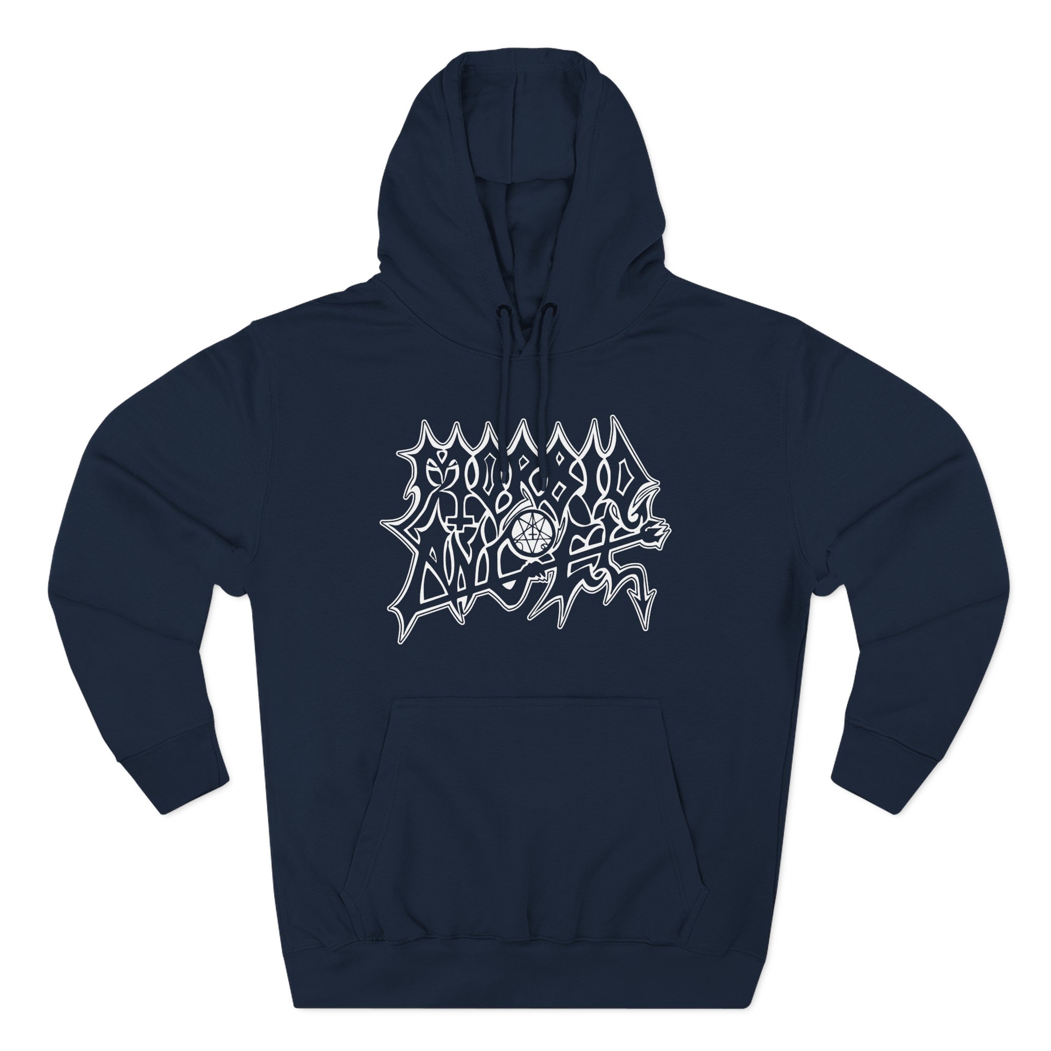 Morbid Angel Logo Three-Panel Fleece Hoodie