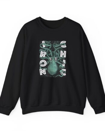 Iron Chic Octopus Unisex Heavy Blend Crewneck Sweatshirt