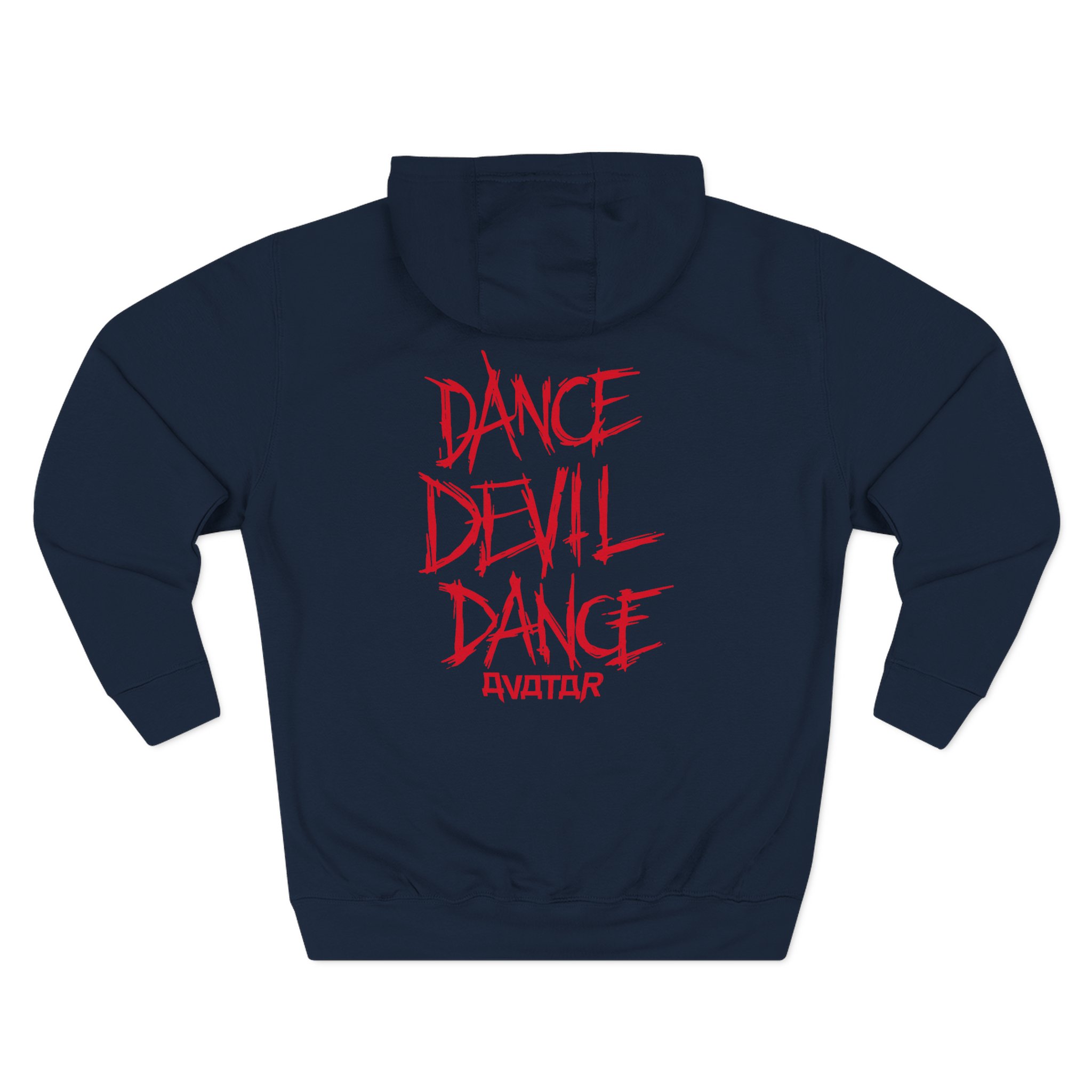 Avatar Band Dance Devil Dance Emblem Baseball Three-Panel Fleece Hoodie