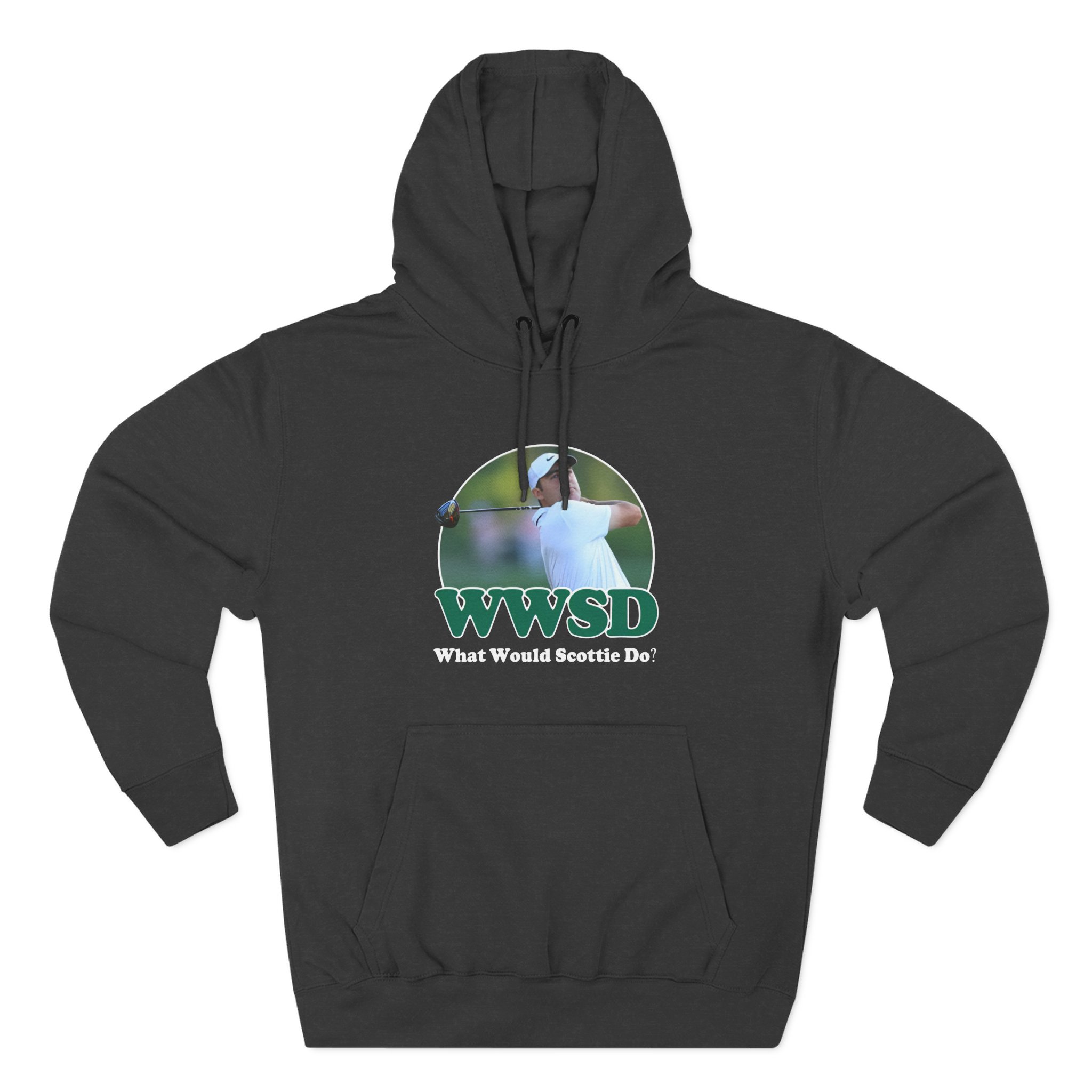 Scottie Scheffler What Would Do Wwsd Three-Panel Fleece Hoodie