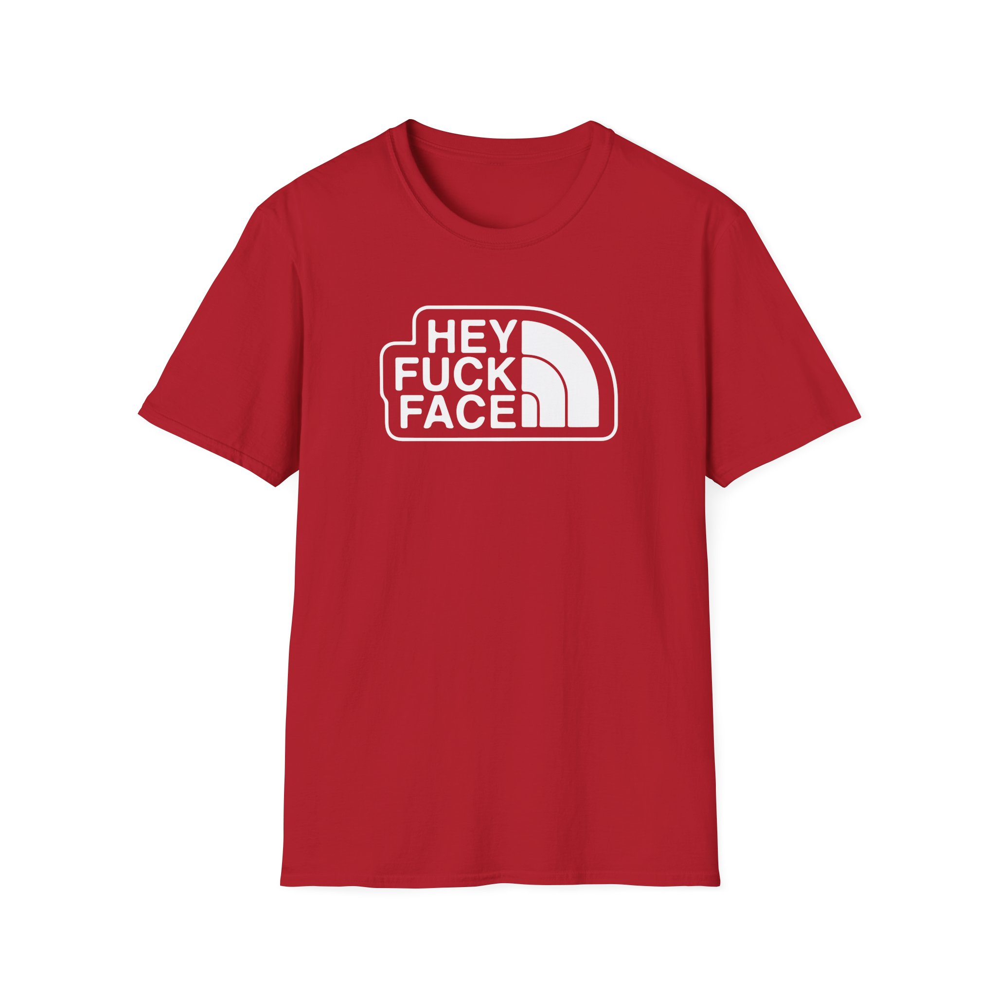 Aba and Preach Hey Fuck Face Unisex Softstyle T-Shirt