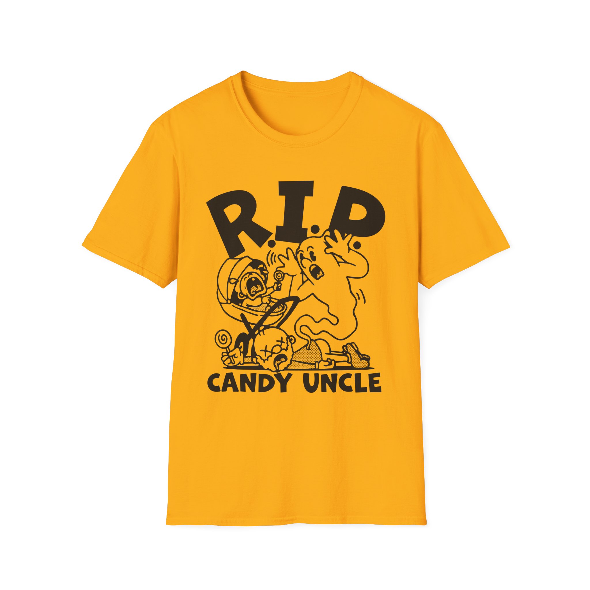 Distractible Candy Uncle Unisex Softstyle T-Shirt