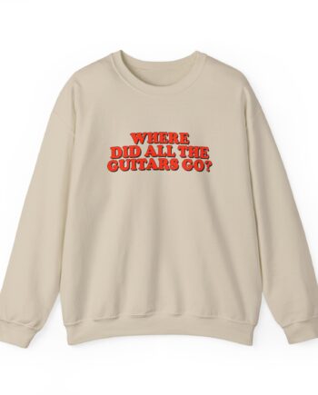Mcfly Where Did All the Guitars Go? Unisex Heavy Blend Crewneck Sweatshirt