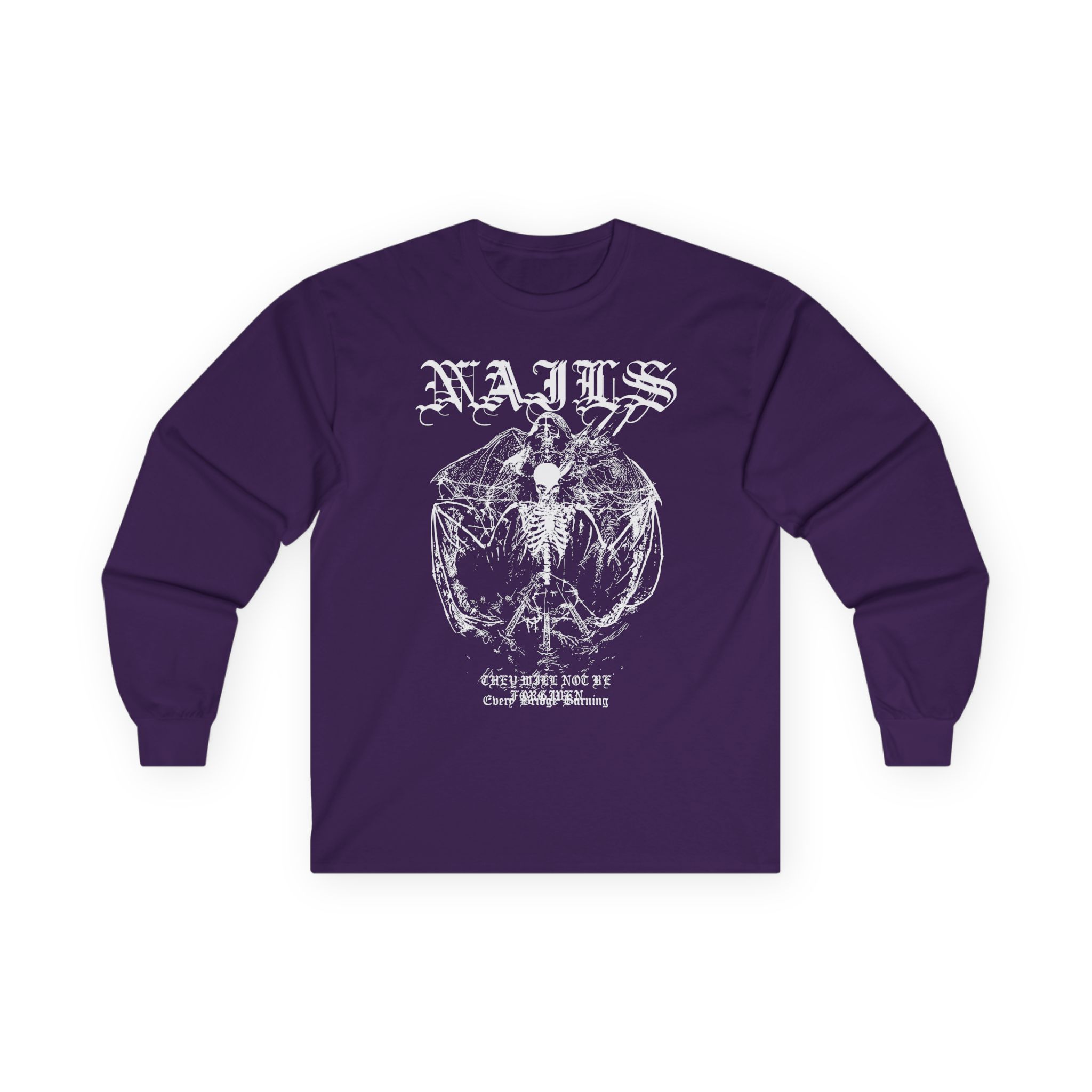 Nails Not Be Forgiven Unisex Ultra Cotton Long Sleeve Tee
