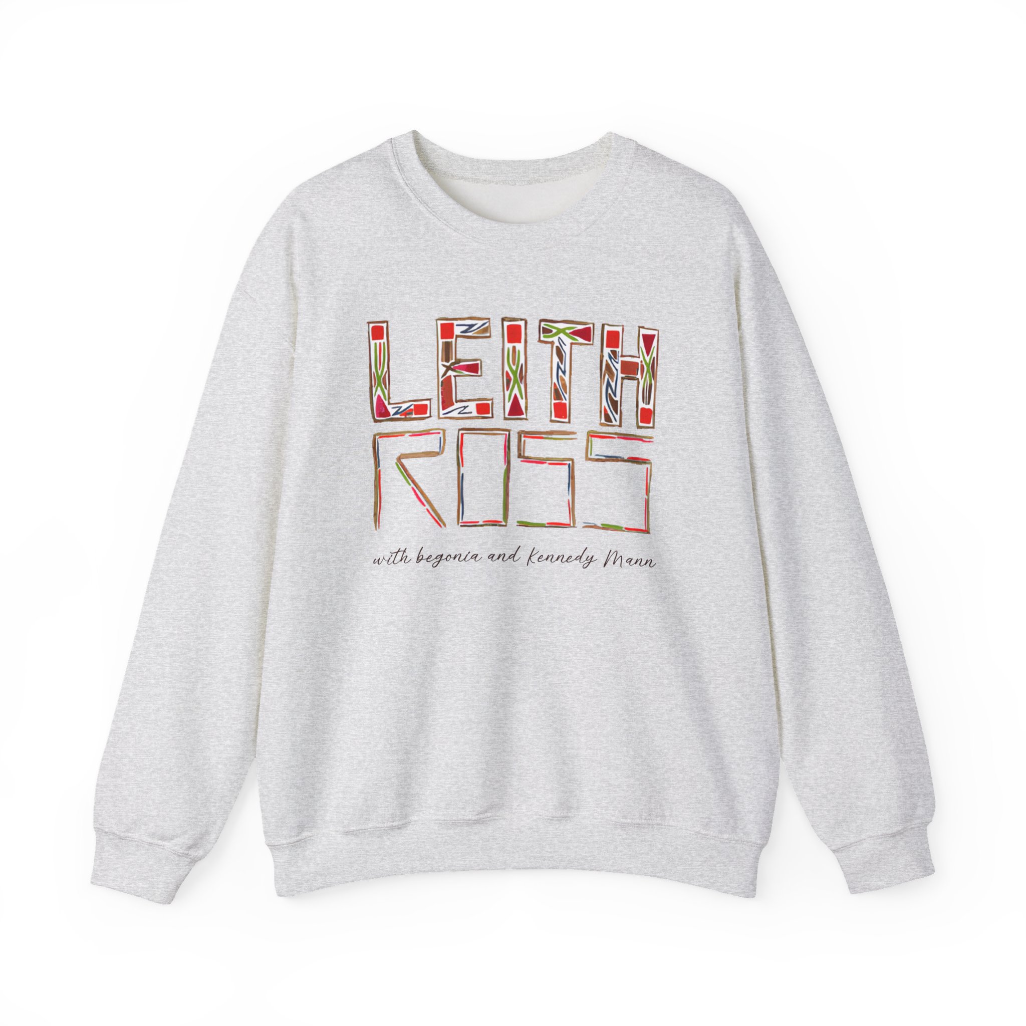Leith Ross UK Tour Unisex Heavy Blendâ„¢ Crewneck Sweatshirt