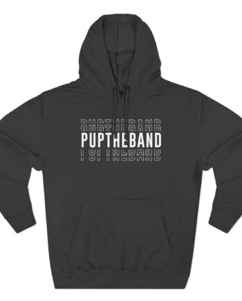 Pup Zombie Three-Panel Fleece Hoodie
