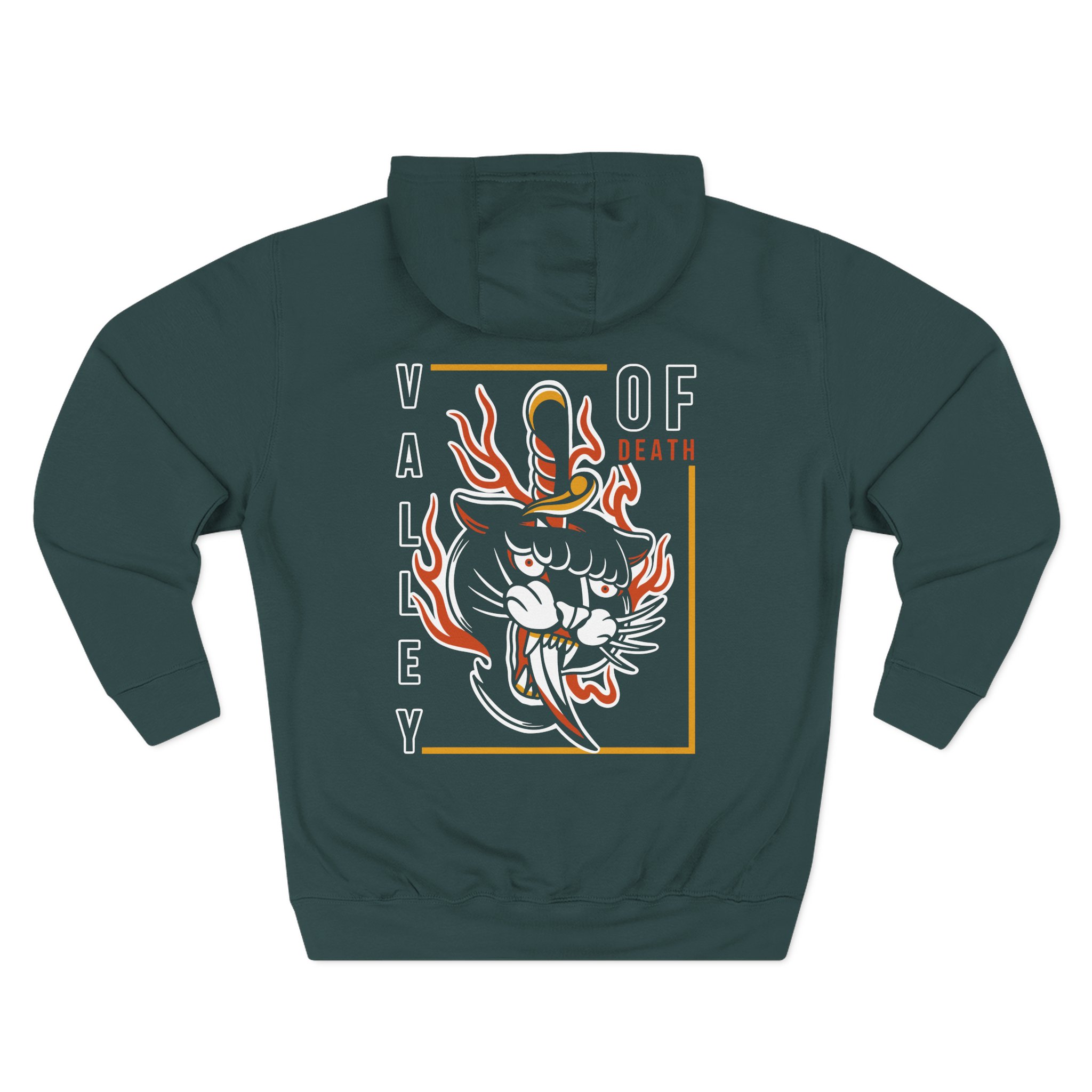 Lionheart "Panther Dagger" Three-Panel Fleece Hoodie