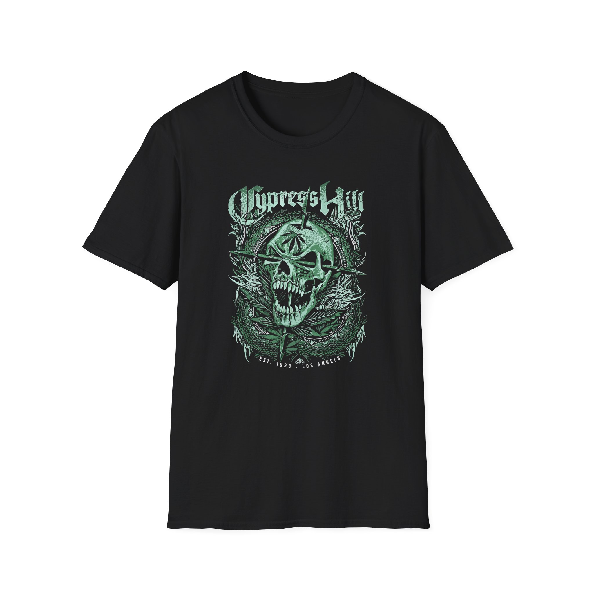 Cypress Hill EST 1988 Skull Unisex Softstyle T-Shirt
