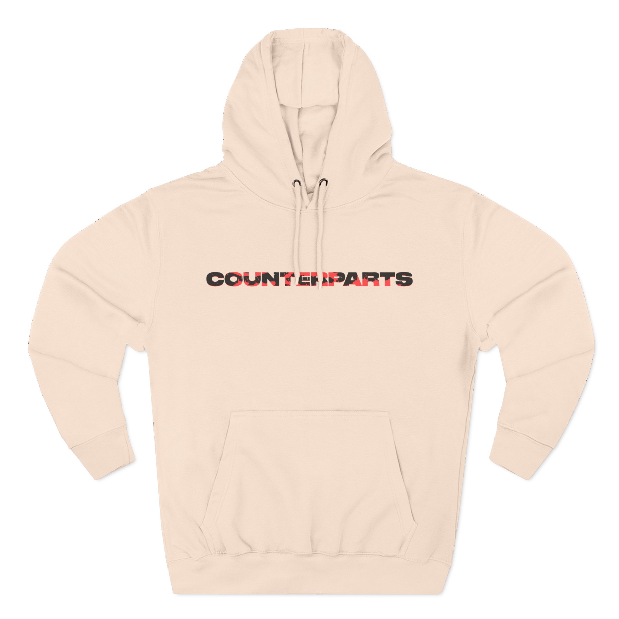 Counterparts Three-Panel Fleece Hoodie