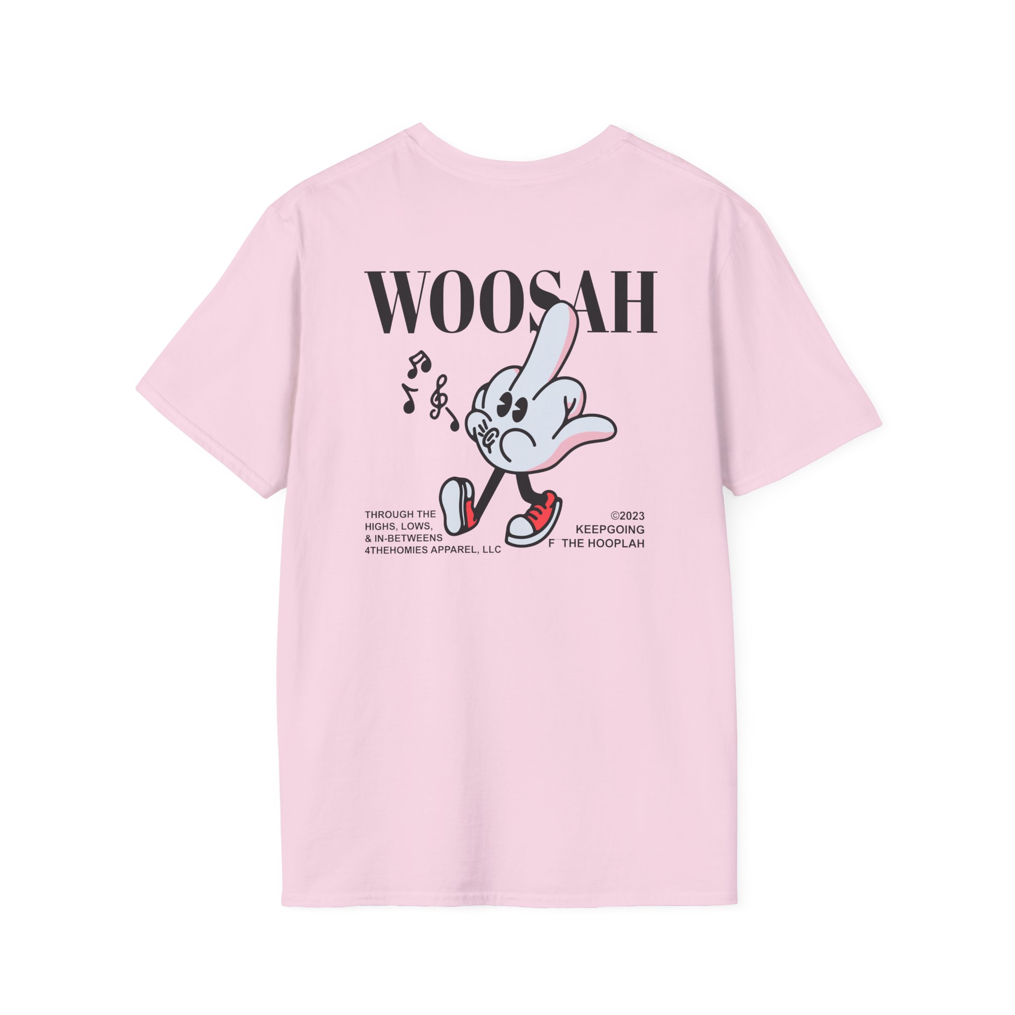 Mike Stud Keepgoing Woosah Unisex Softstyle T-Shirt