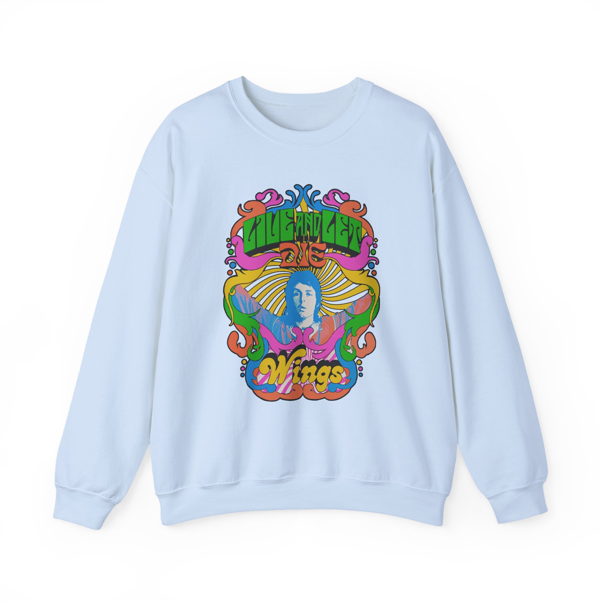 Wings Live And Let Die Unisex Heavy Blendâ„¢ Crewneck Sweatshirt