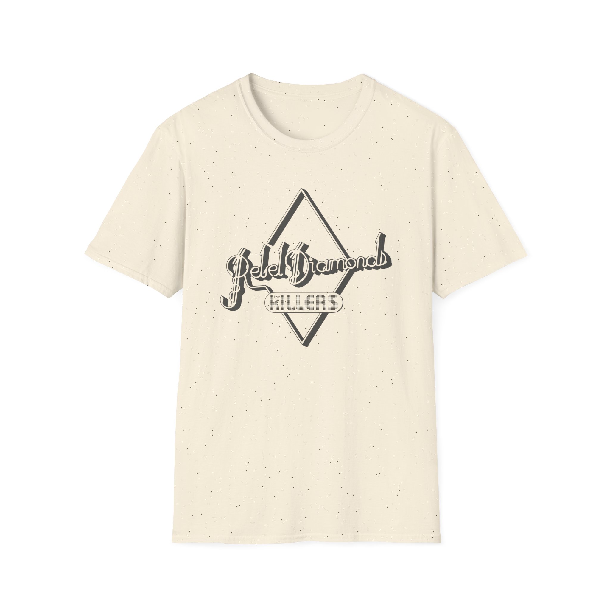 TK Rebel Diamonds Logo Unisex Softstyle T-Shirt