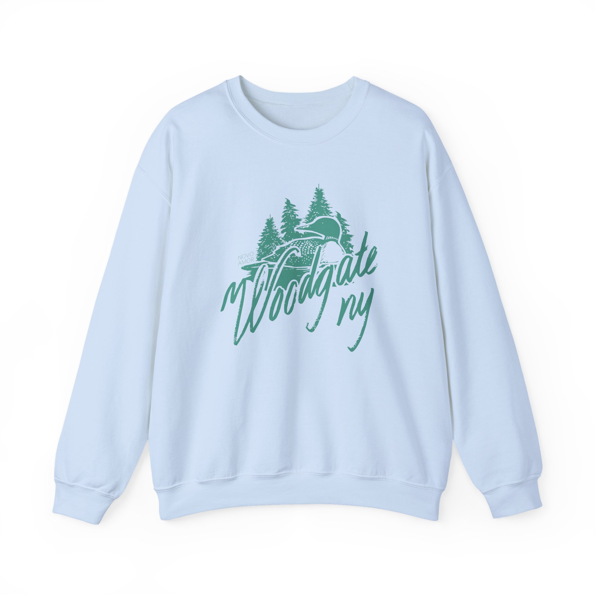 Novo Amor Woodgate Ny Unisex Heavy Blendâ„¢ Crewneck Sweatshirt