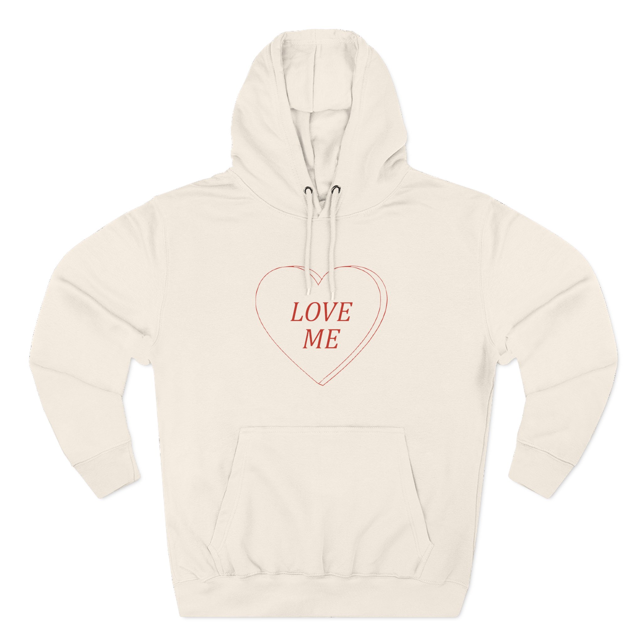 Jess Glynne Love Me Heart Three-Panel Fleece Hoodie