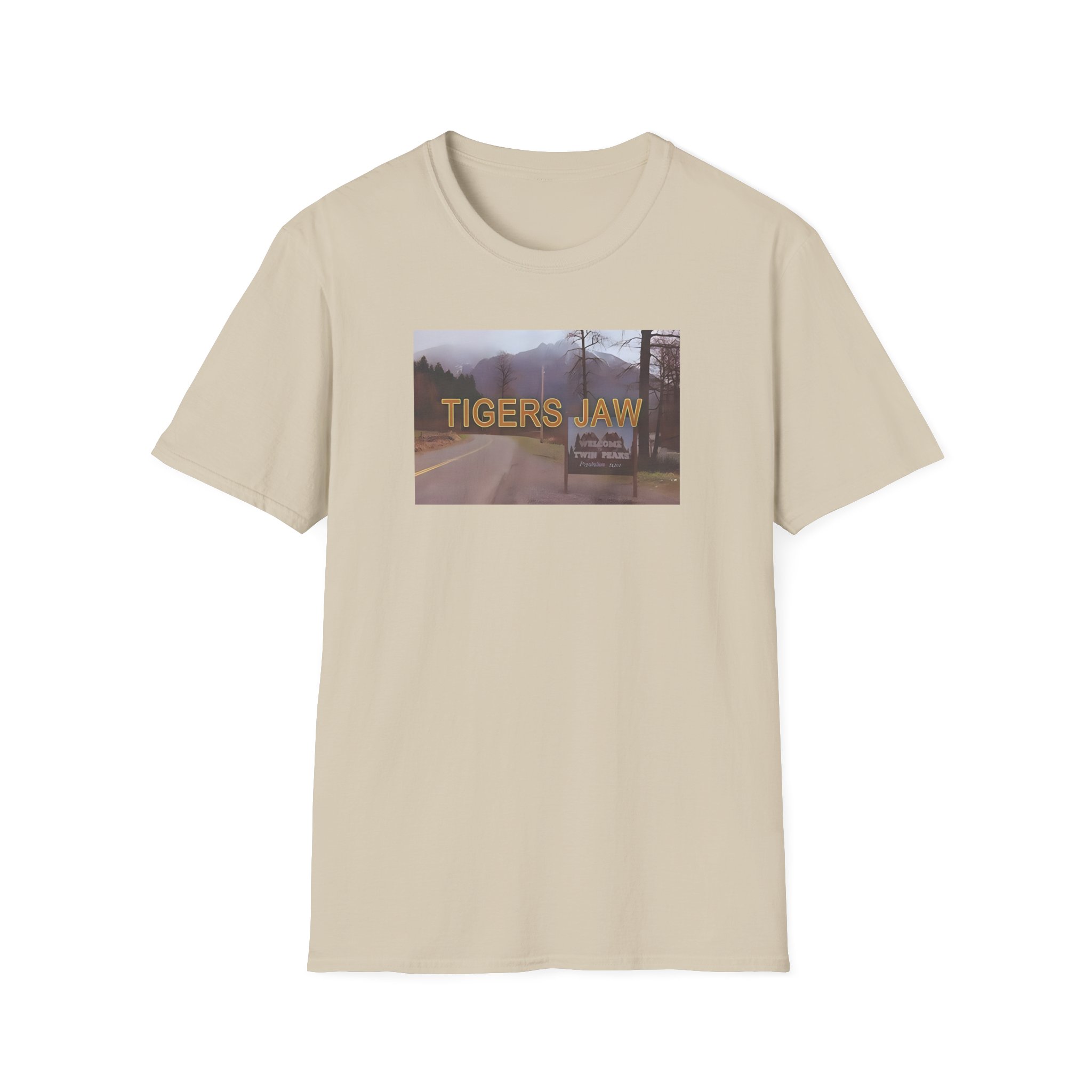 Tigers Jaw Twin Peaks Unisex Softstyle T-Shirt