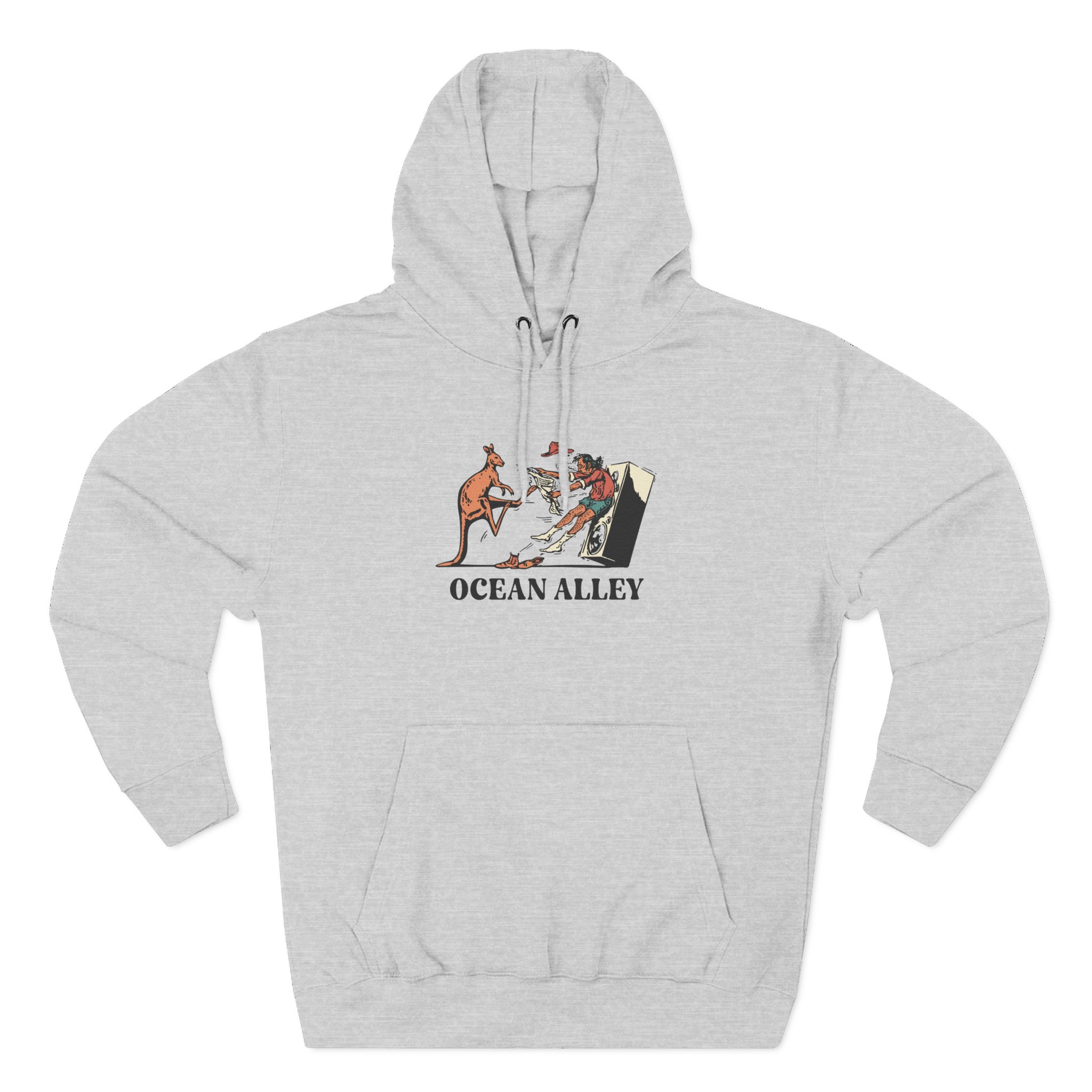 Ocean Alley Kanga Kick Three-Panel Fleece Hoodie