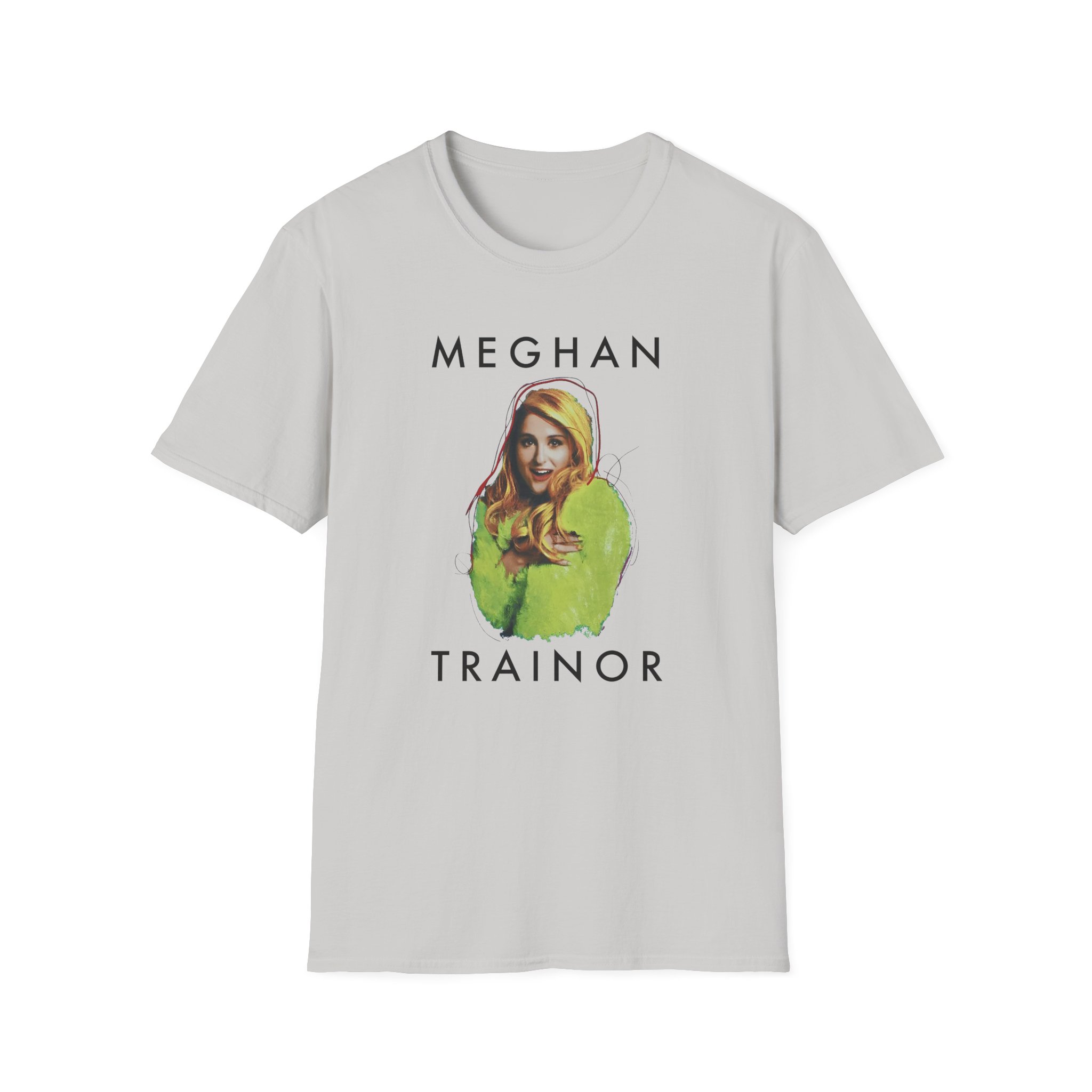 Meghan Trainor Title Pose Girls Unisex Softstyle T-Shirt