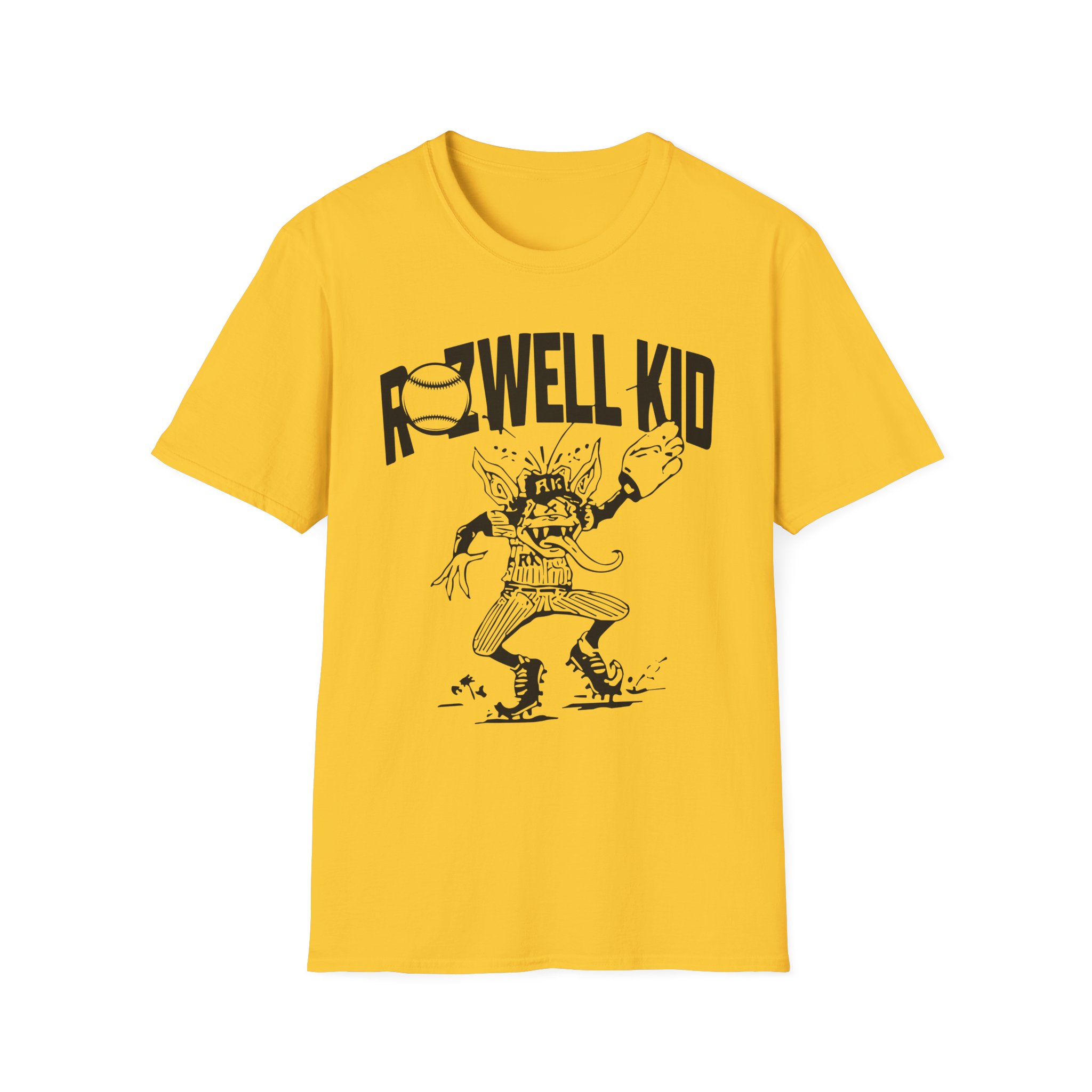 Rozwell Kid Baseball Goblin Unisex Softstyle T-Shirt