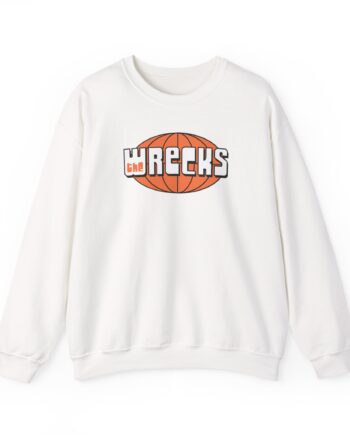 The Wrecks Retro Globe Unisex Heavy Blend™ Crewneck Sweatshirt