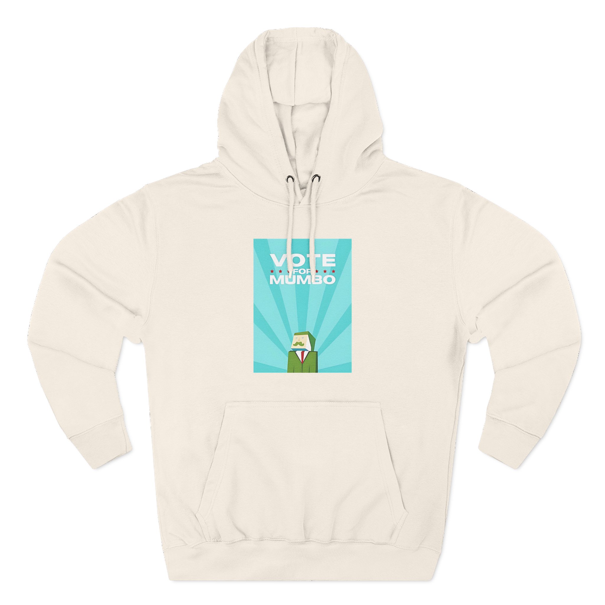 Mumbo Jumbo Vote for Mumbo Three-Panel Fleece Hoodie
