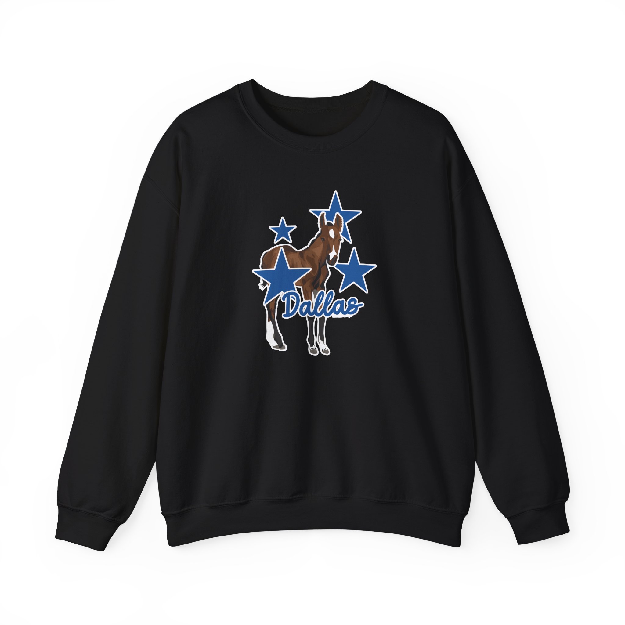 Katie Van Slyke Dallas Unisex Heavy Blendâ„¢ Crewneck Sweatshirt