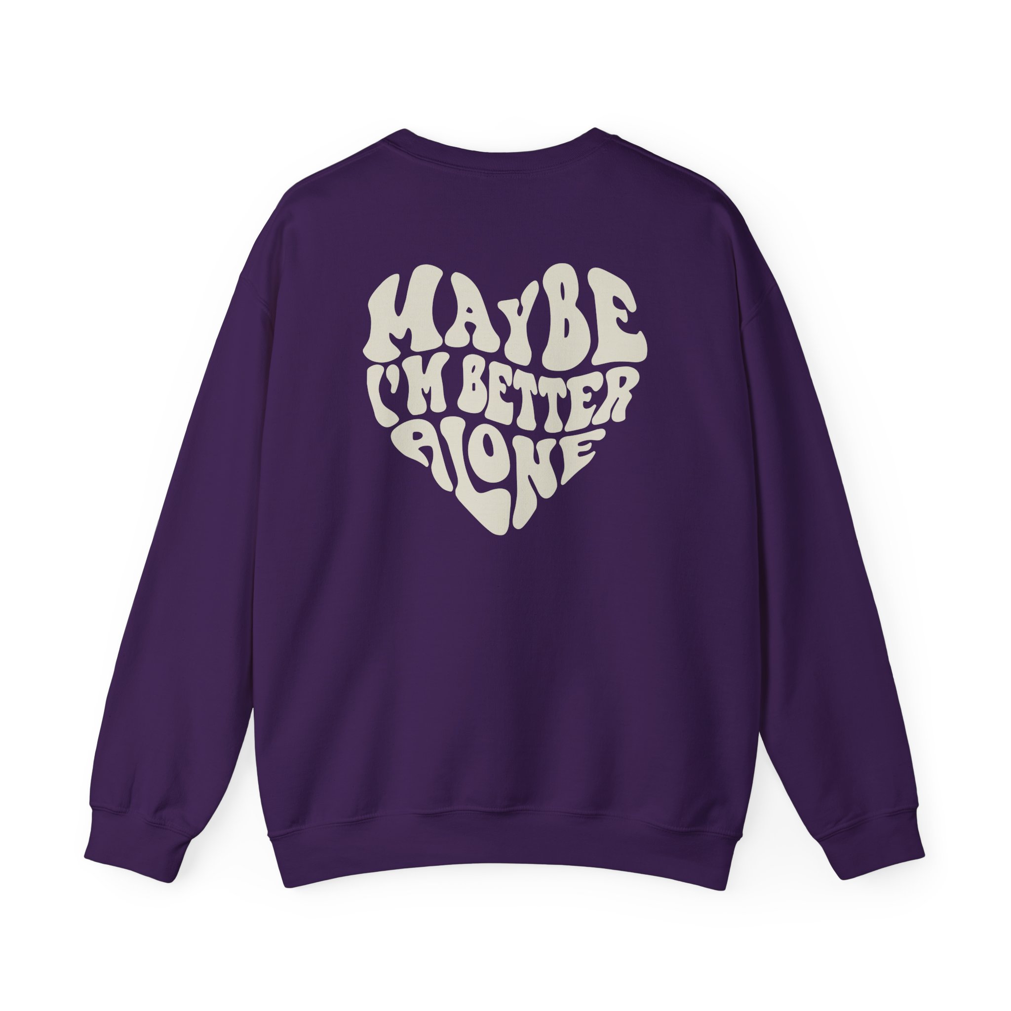 Benson Boone Maybe I Am Better Alone Unisex Heavy Blendâ„¢ Crewneck Sweatshirt