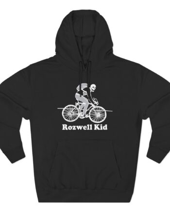 Rozwell Kid Bicycle Skeleton Three-Panel Fleece Hoodie